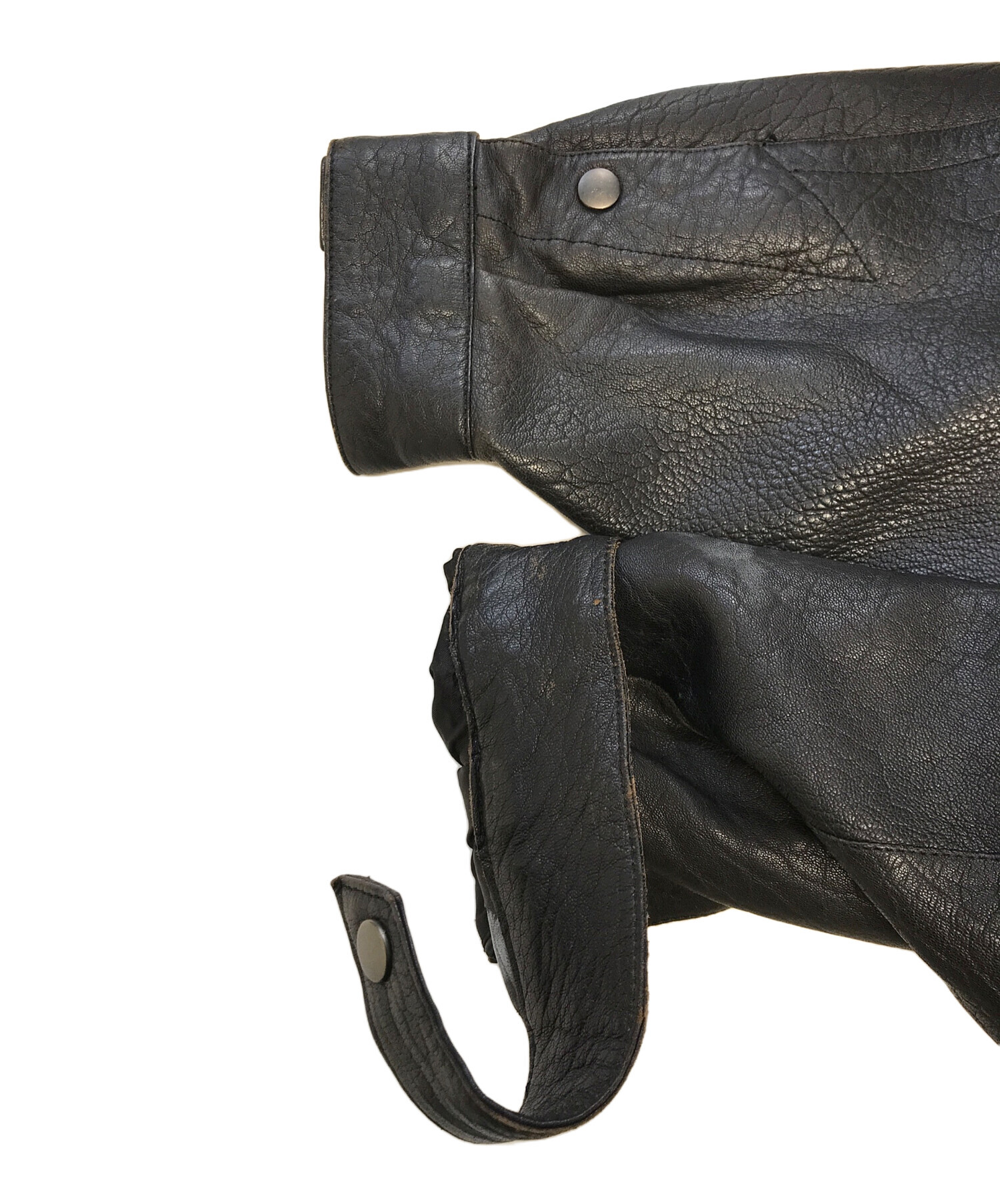 Pelle Pelle ペレペレ レザー ジャケット　36 中古・古着通販】pellepelle (ペレペレ) レザージャケット ブラック
