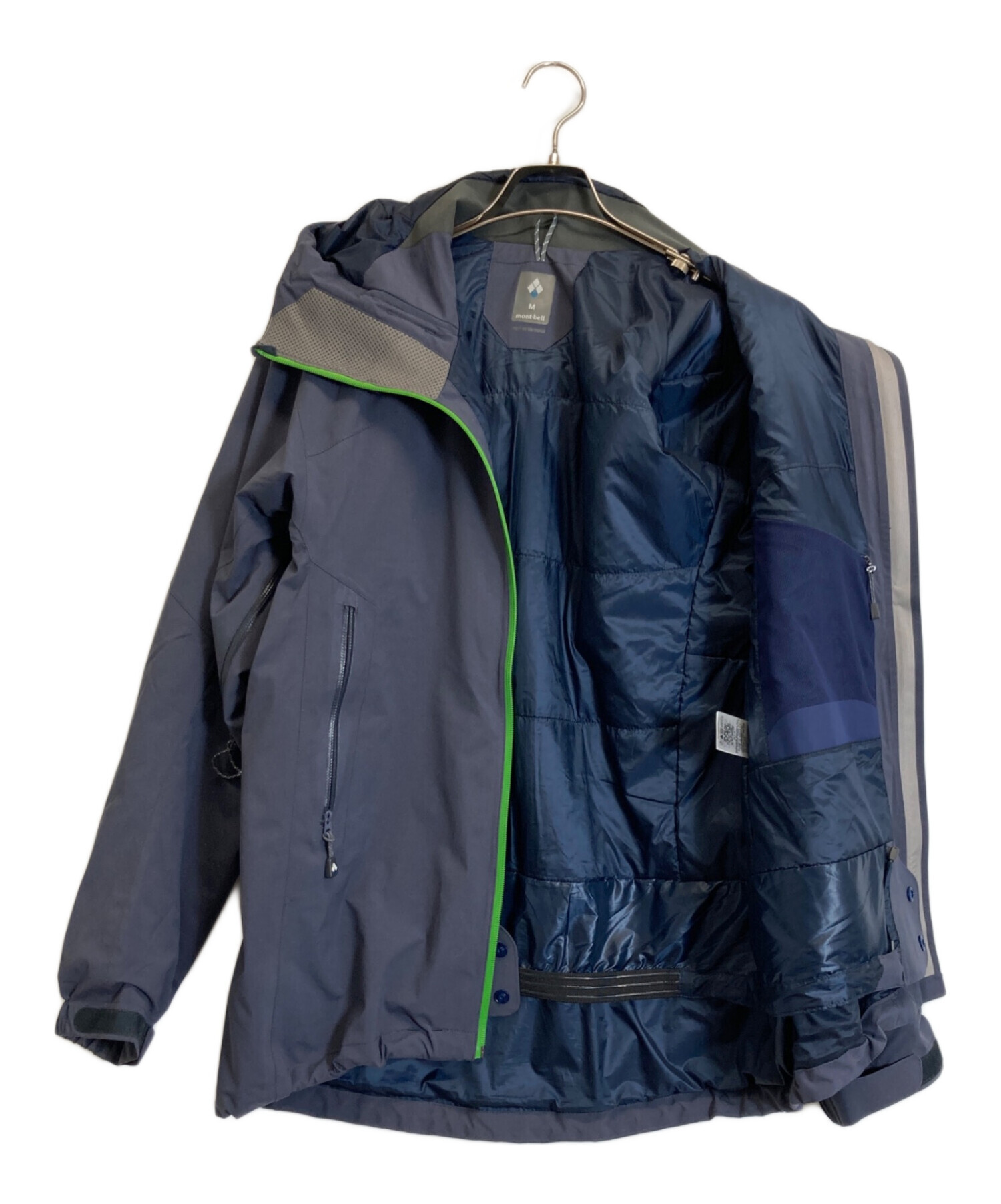 中古・古着通販】mont-bell (モンベル) ストームパーカ ネイビー 