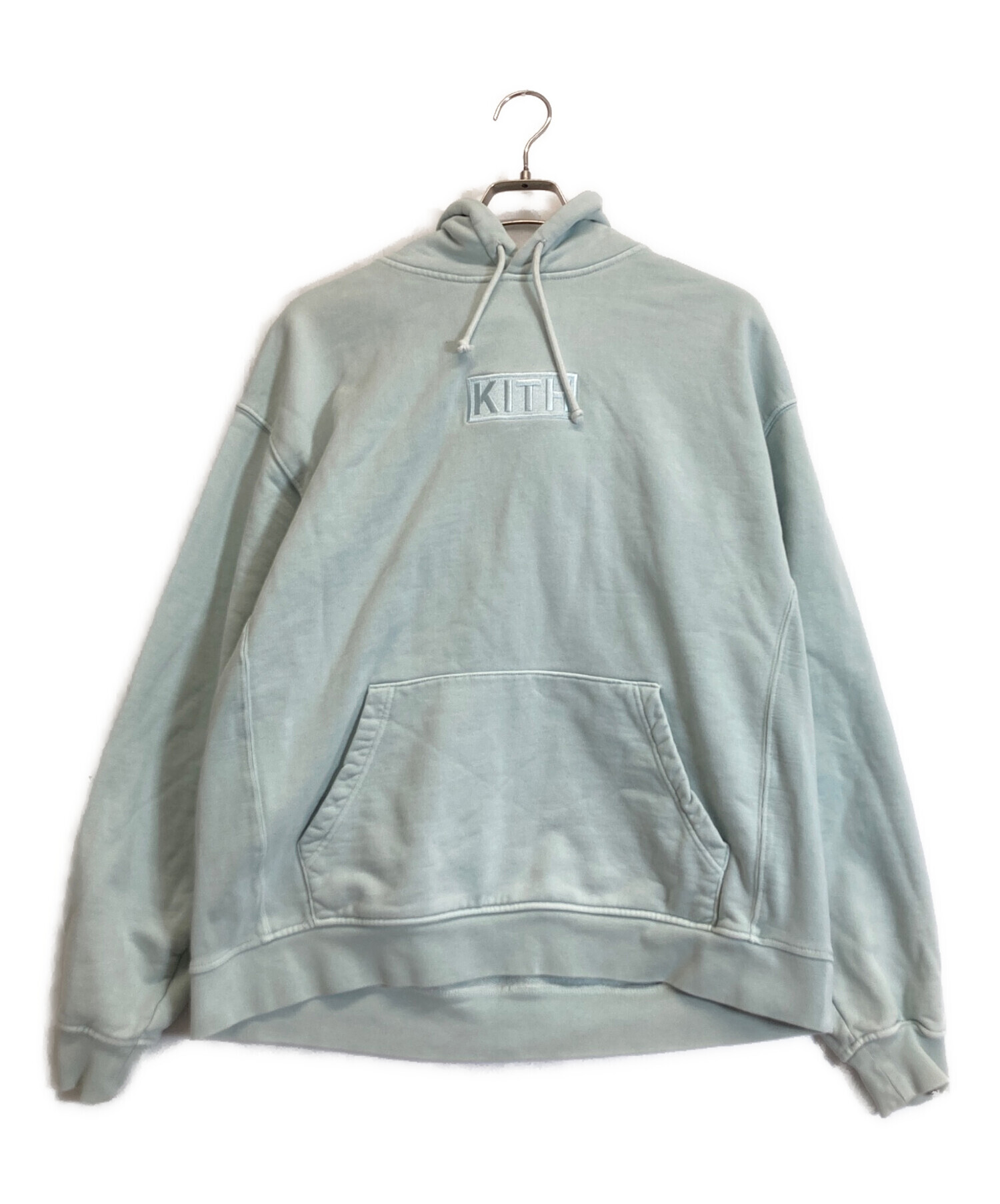 中古・古着通販】KITH (キス) ロゴパーカー ブルー サイズ:XL