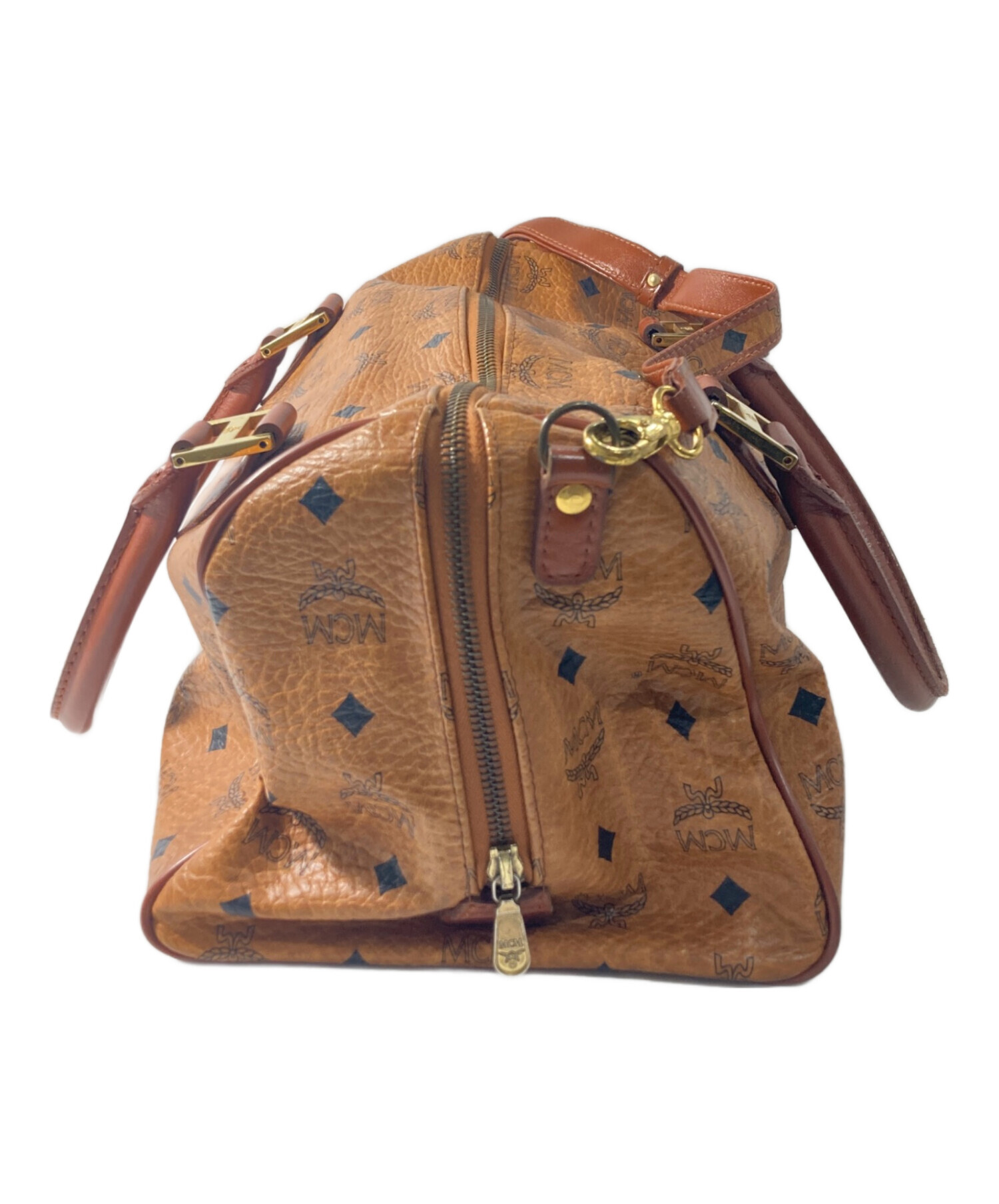中古・古着通販】MCM (エムシーエム) 2WAYボストンバッグ ブラウン