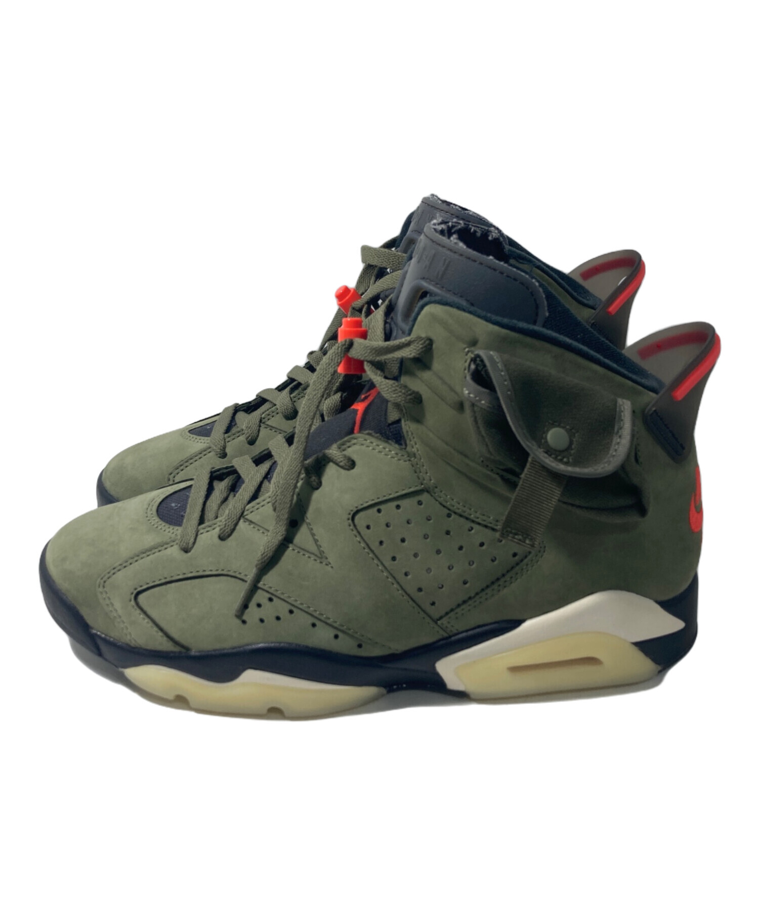 新品未使用トラヴィススコット ミディアムオリーブ 中古・古着通販】NIKE (ナイキ) Travis Scott (トラヴィススコット
