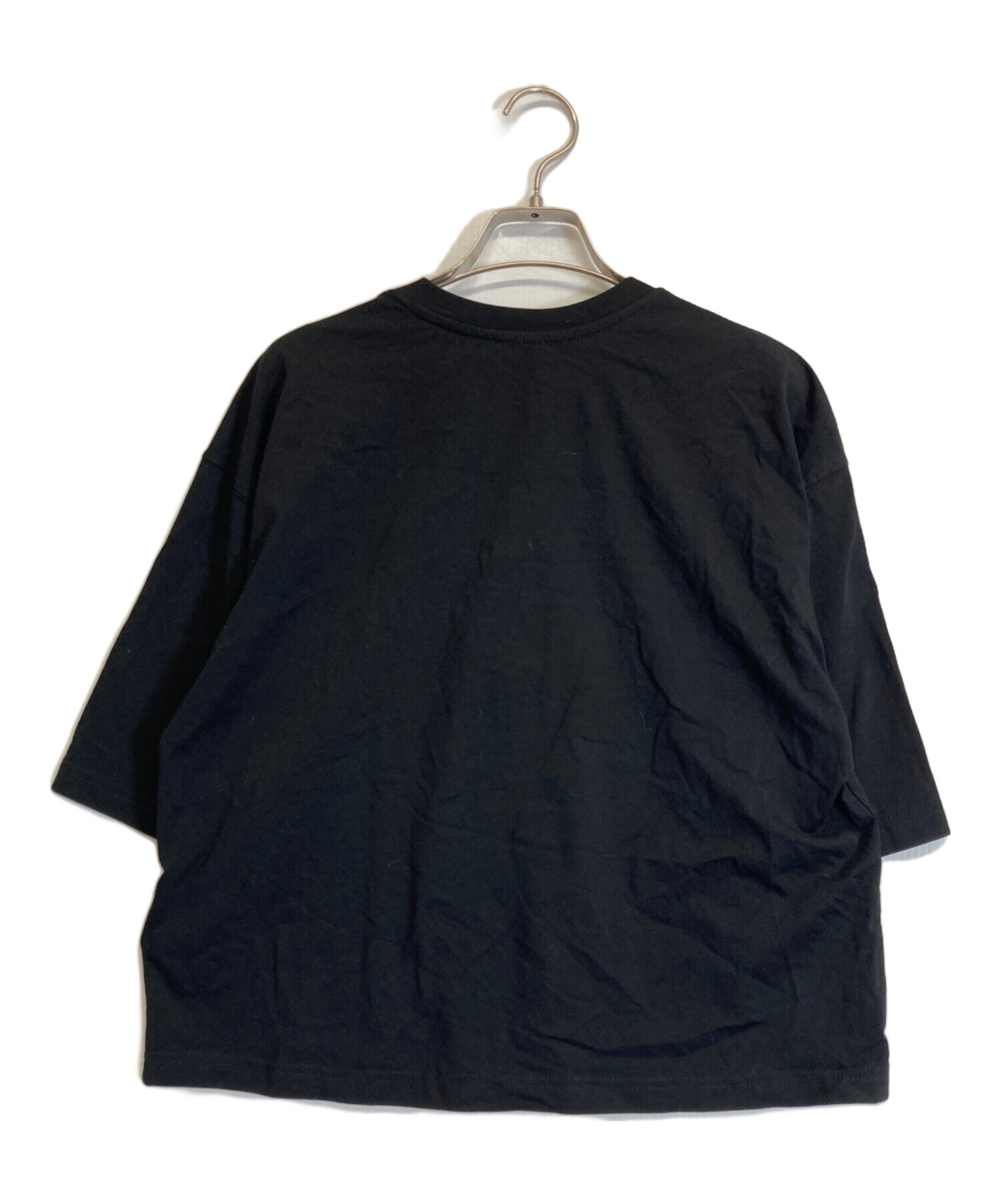 中古・古着通販】DIESEL (ディーゼル) ロゴTシャツ ブラック サイズ:S 