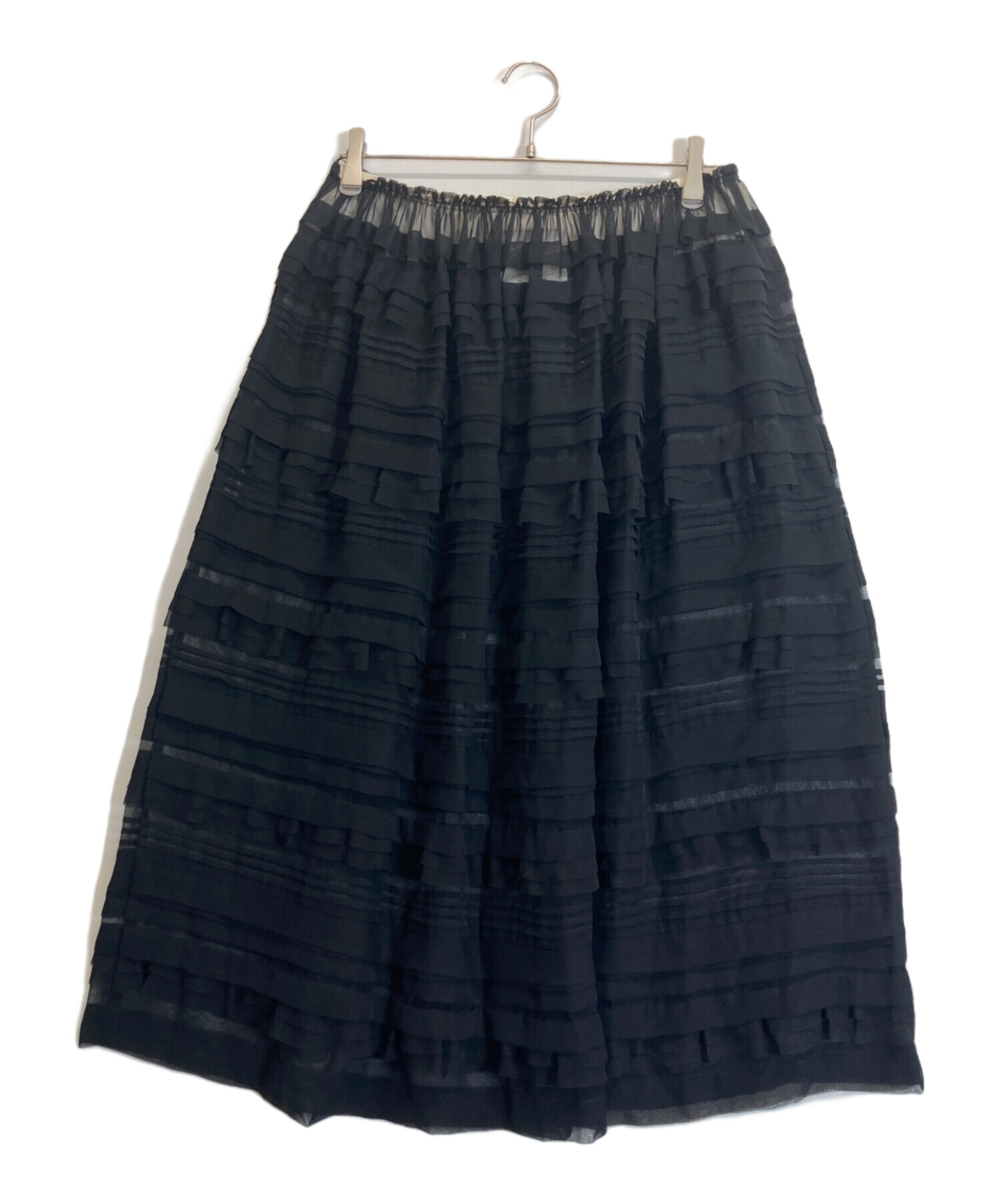 コムデギャルソン　シースルー　スカート 中古・古着通販】COMME des GARCONS (コムデギャルソン) シースルー