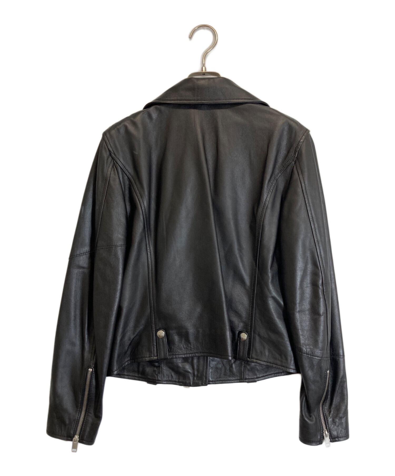 中古・古着通販】DIESEL (ディーゼル) ラムレザーライダースジャケット