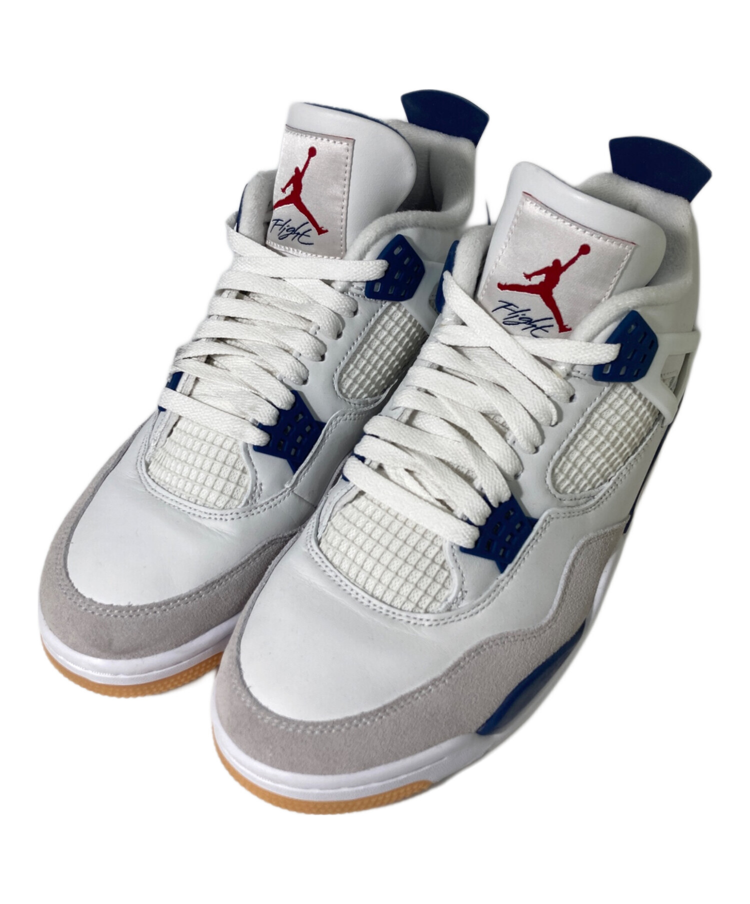 中古・古着通販】NIKE (ナイキ) Jordan4 Retro ホワイト サイズ:27.5 