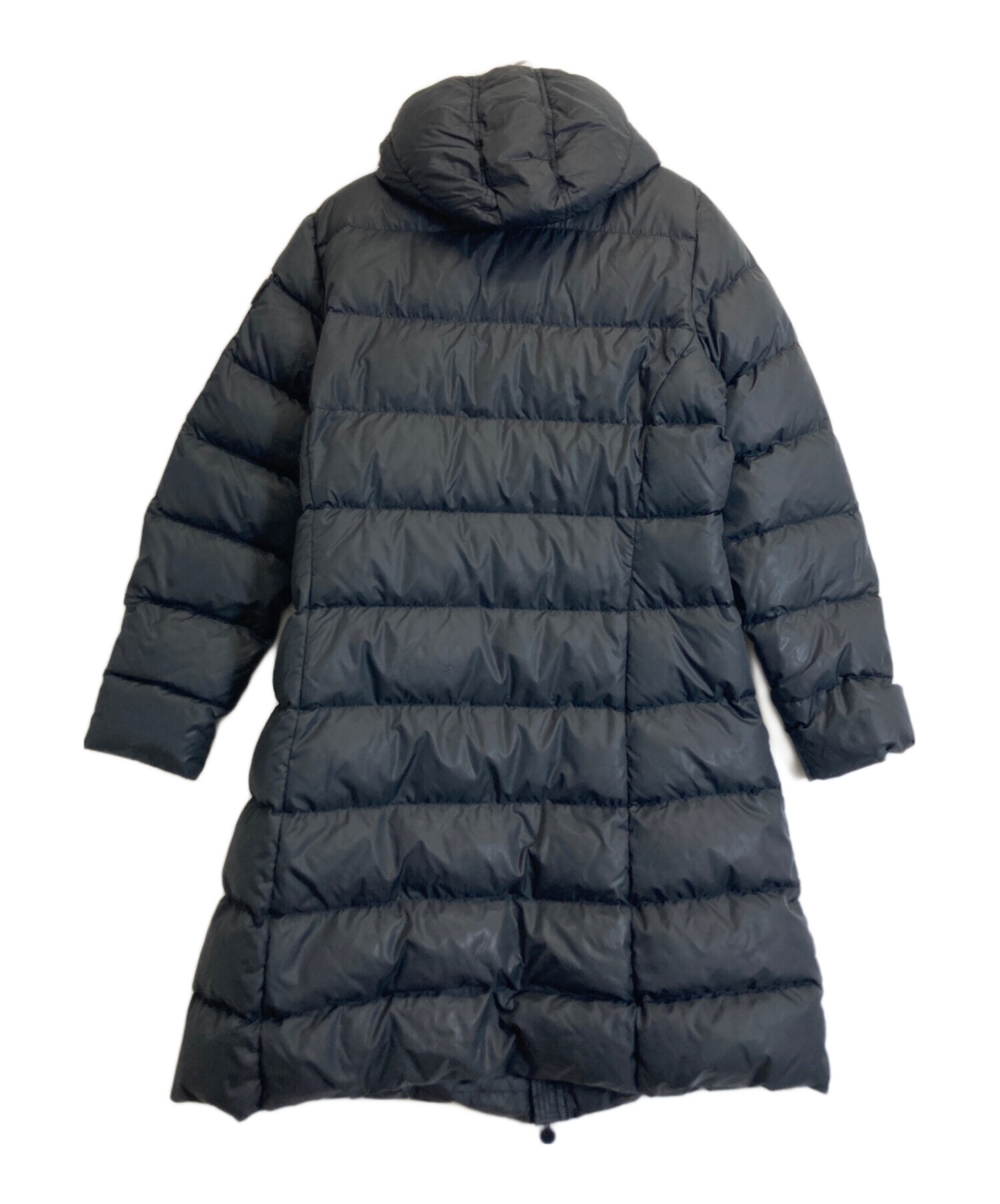 中古・古着通販】MONCLER (モンクレール) ダウンコート ブラック 