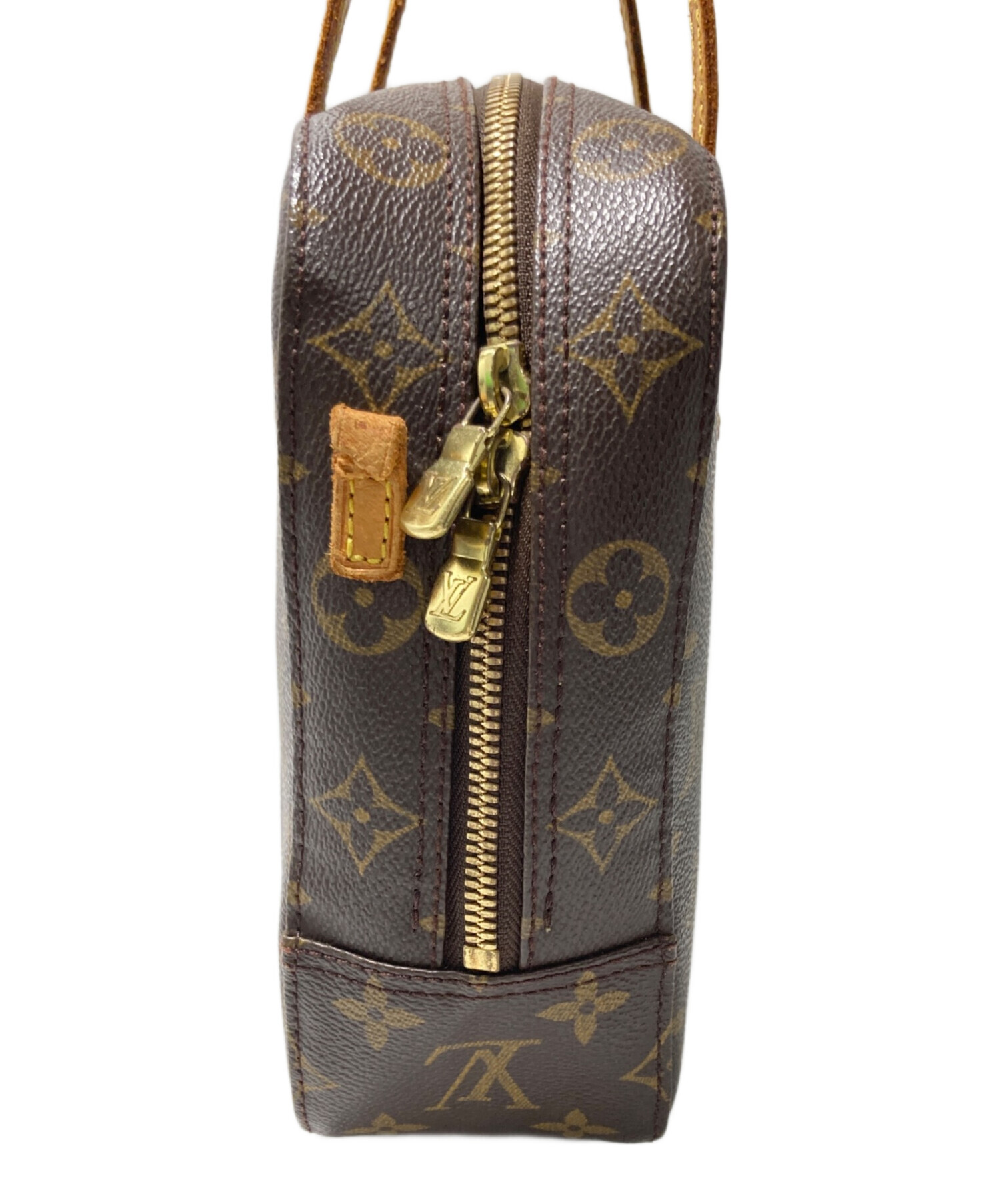 Louis Vuitton ハンドバッグ。バッグ ダークブラウン 中古・古着通販】LOUIS VUITTON (ルイ ヴィトン) ハンドバッグ