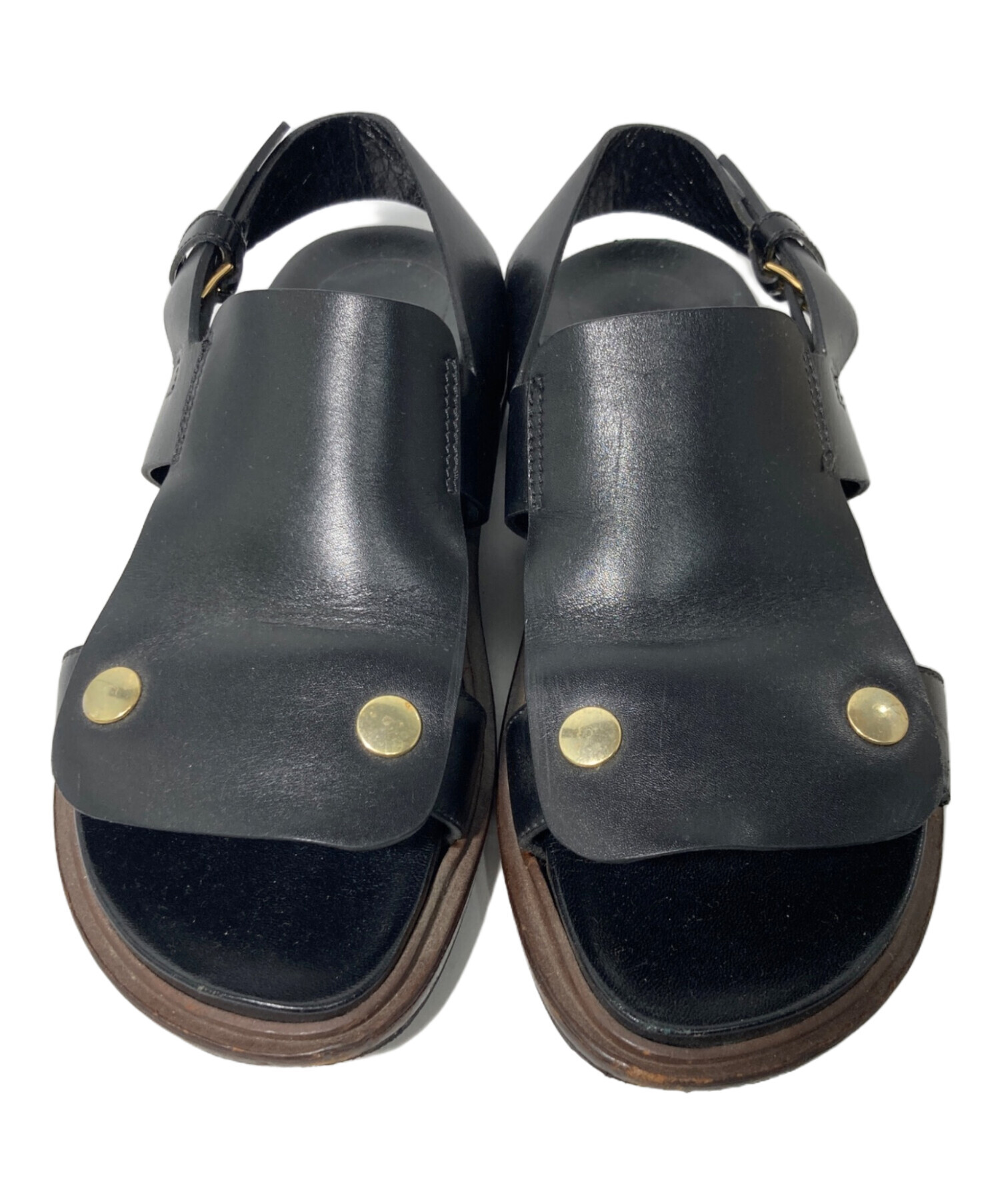 MARNI マルニ サンダル 36(22.5cm位) グレー 【古着】【】 【公式通販】