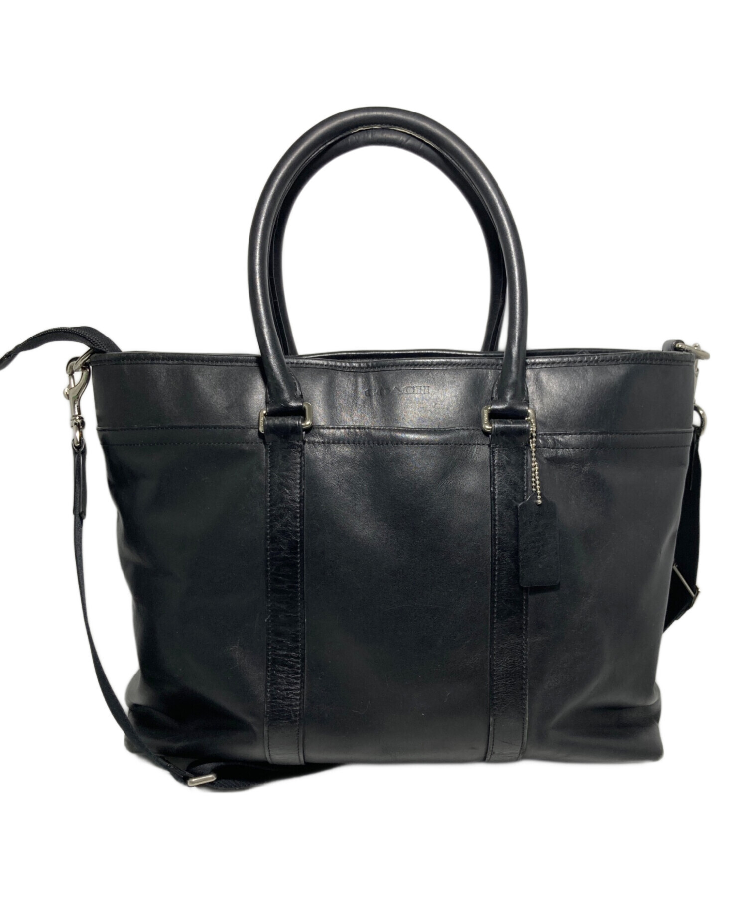 中古・古着通販】COACH (コーチ) ショルダーバッグ ブラック｜ブランド 
