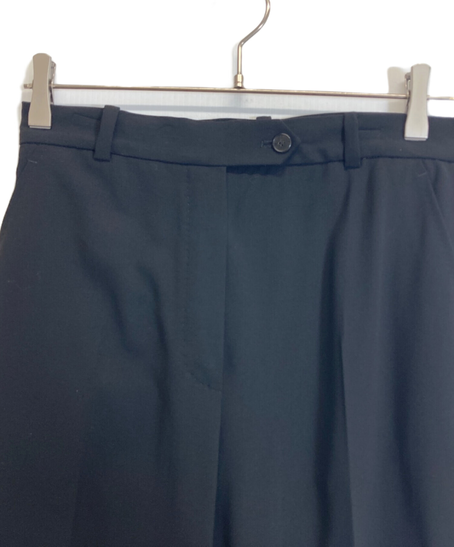 中古・古着通販】HERMES (エルメス) スラックス ブラック サイズ:42