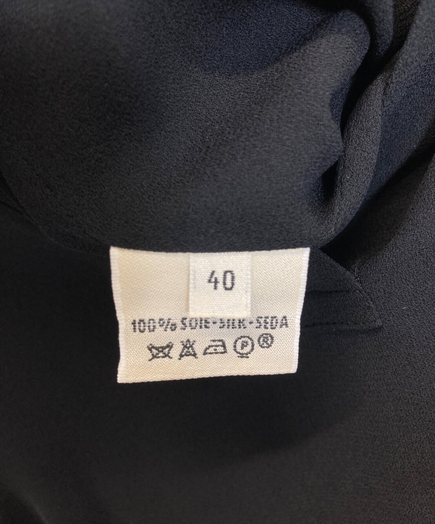 中古・古着通販】HERMES (エルメス) ヴァルーズシルクワンピース