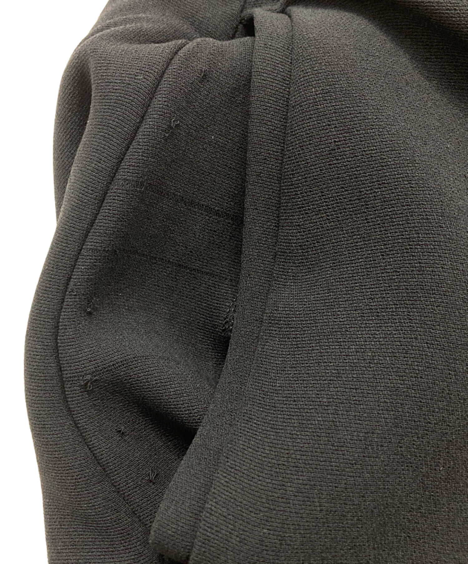中古・古着通販】HERMES (エルメス) シルクロングスカート ブラック