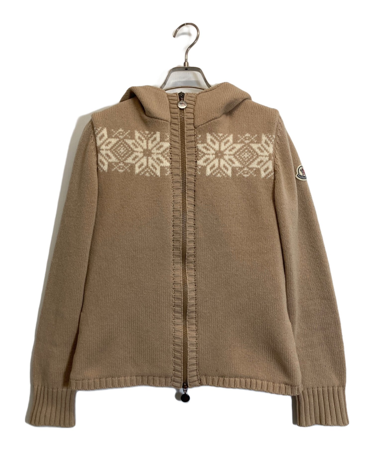 【確実正規品】Moncler モンクレール ニット 定価4万円 ベージュ 確実正規品】Moncler モンクレール ニット 定価4万円 ベージュ MONCLER