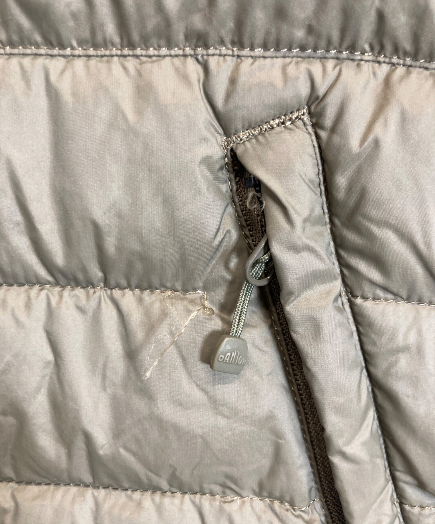 中古・古着通販】DANTON (ダントン) ダウンジャケット オリーブ サイズ 中古・古着通販】DANTON (ダントン) ダウンジャケット オリーブ サイズ