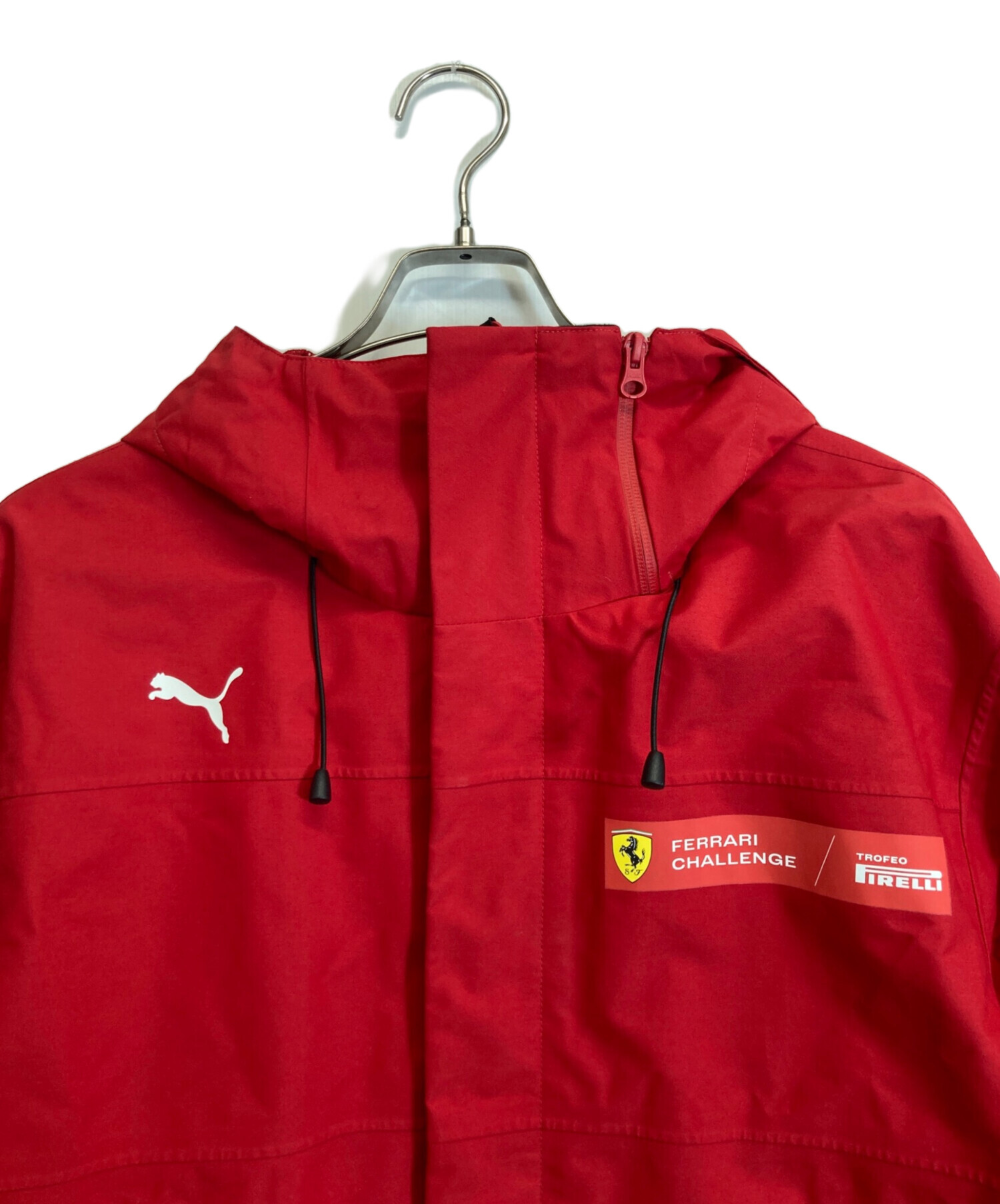 Ferrari フェラーリ ナイロンジャケット 赤 Lサイズ 中古・古着通販】PUMA (プーマ) Ferrari (フェラーリ) ナイロン