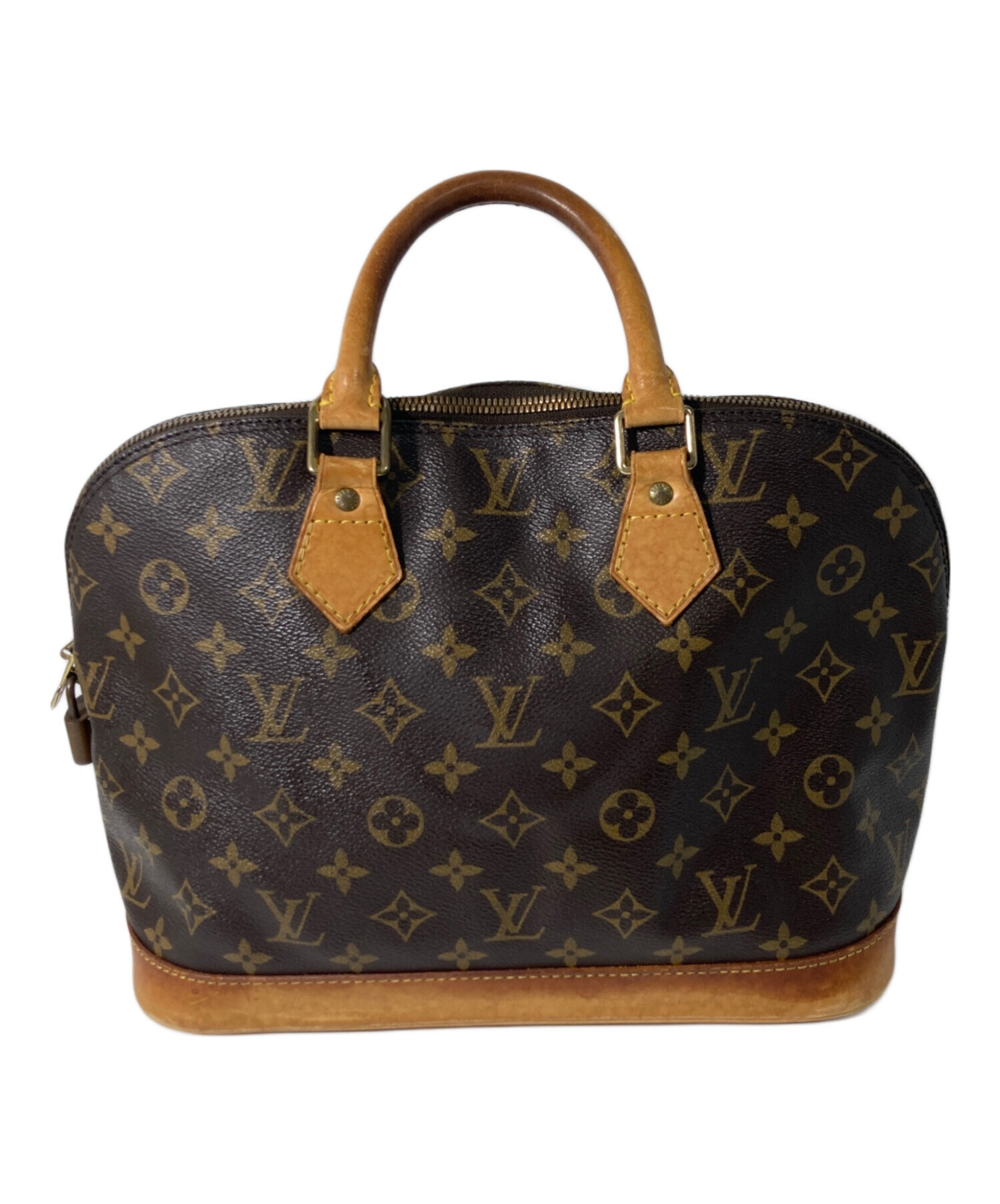 ルイヴィトン アルマPM モノグラム ハンドバッグ ヴィンテージ 定番 人気 中古・古着通販】LOUIS VUITTON (ルイ ヴィトン) モノグラム アルマPM