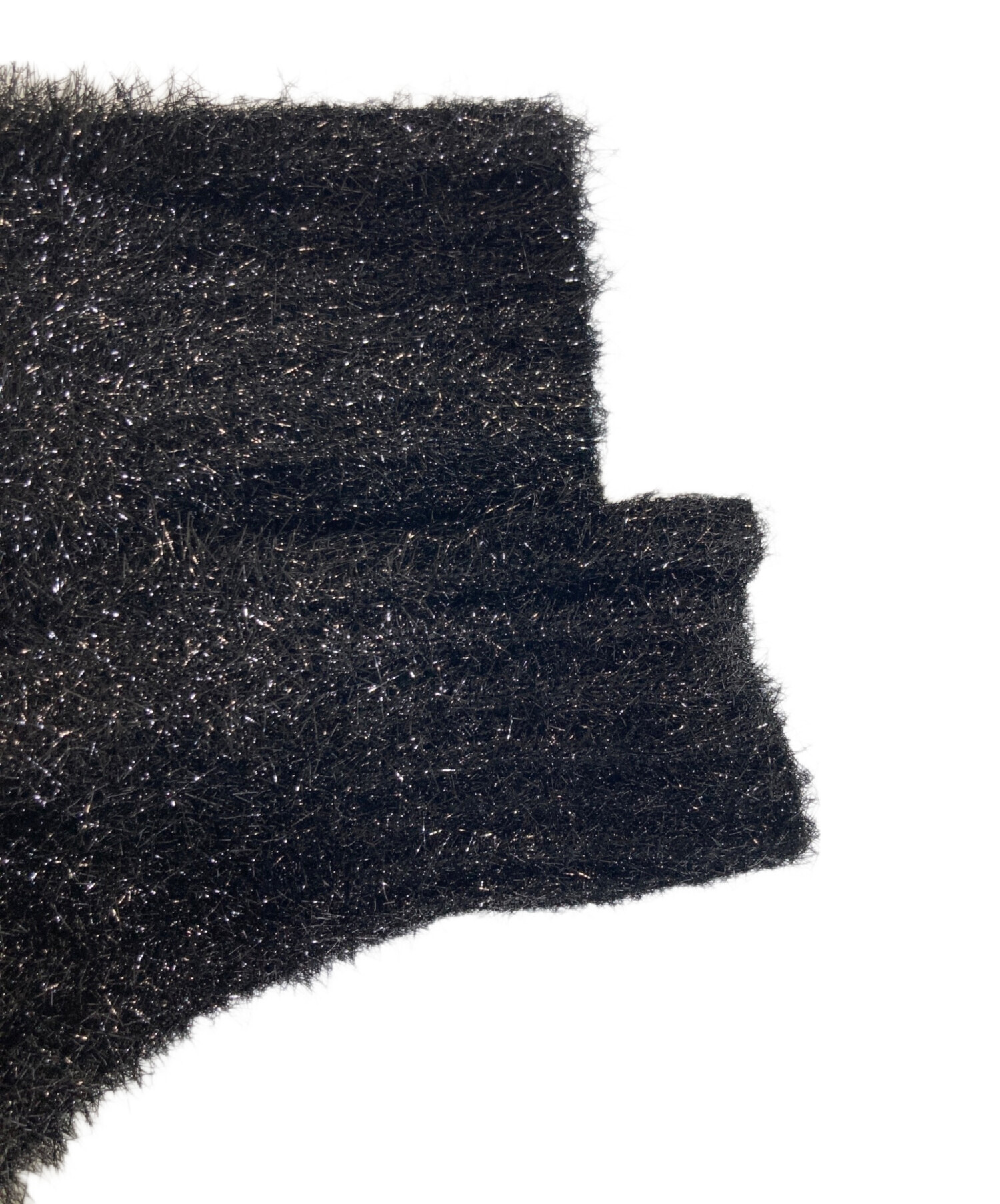 【2回着用】ADORE アドーア スパークルラメニットスカート サイズ38 中古・古着通販】ADORE (アドーア) スパークルラメニット ブラック