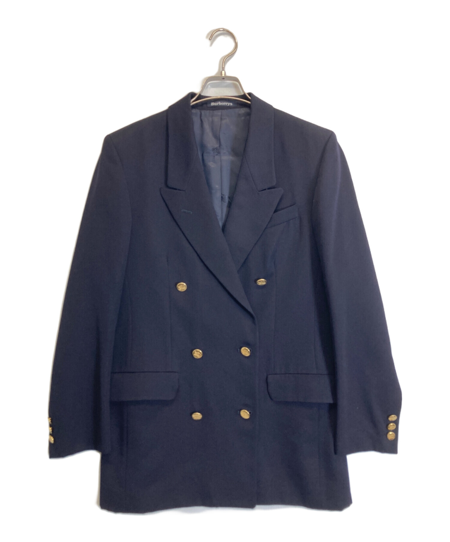 中古・古着通販】Burberry's (バーバリー) ブレザー ネイビー サイズ