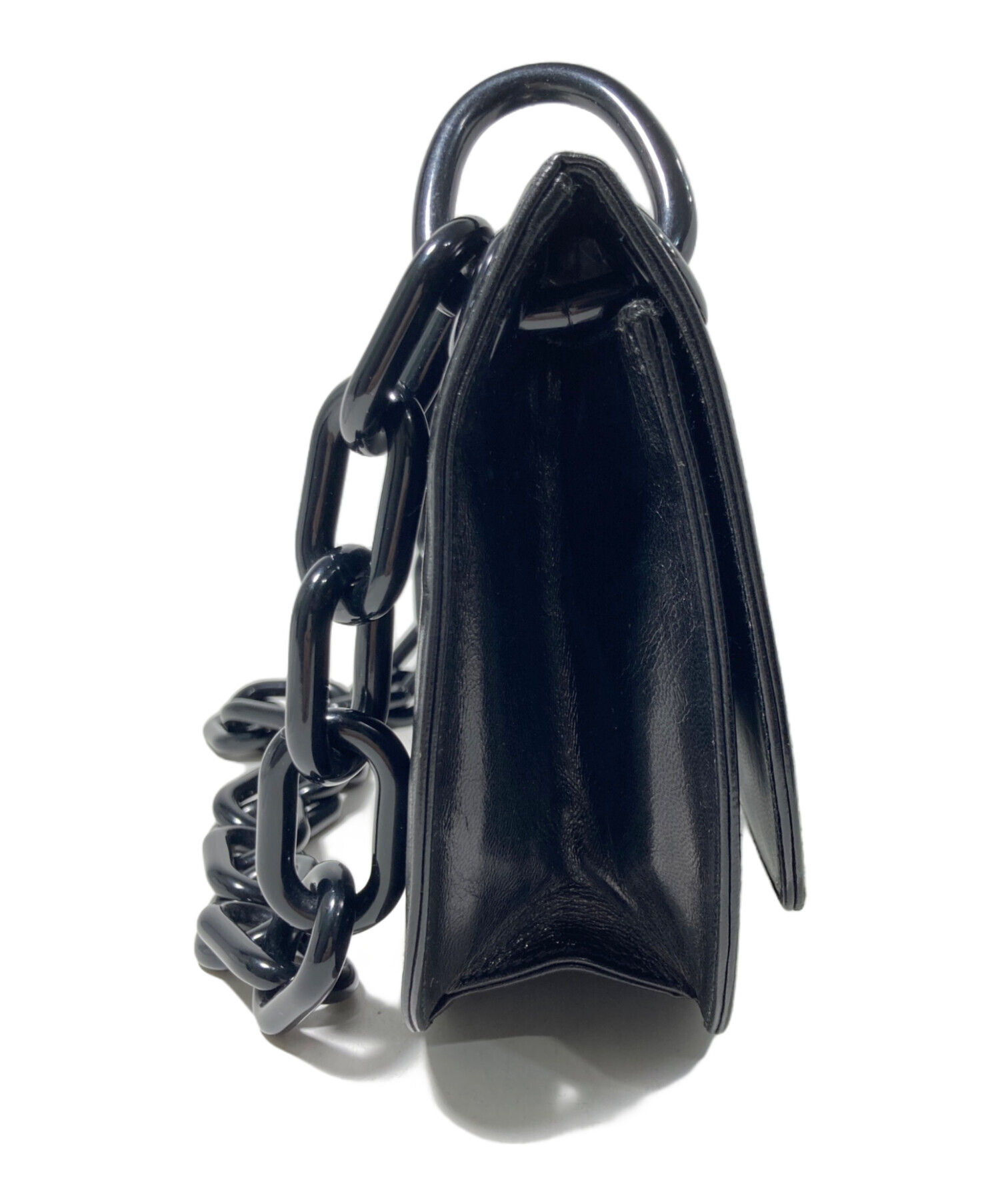 中古・古着通販】PRADA (プラダ) チェーンショルダーバッグ ブラック
