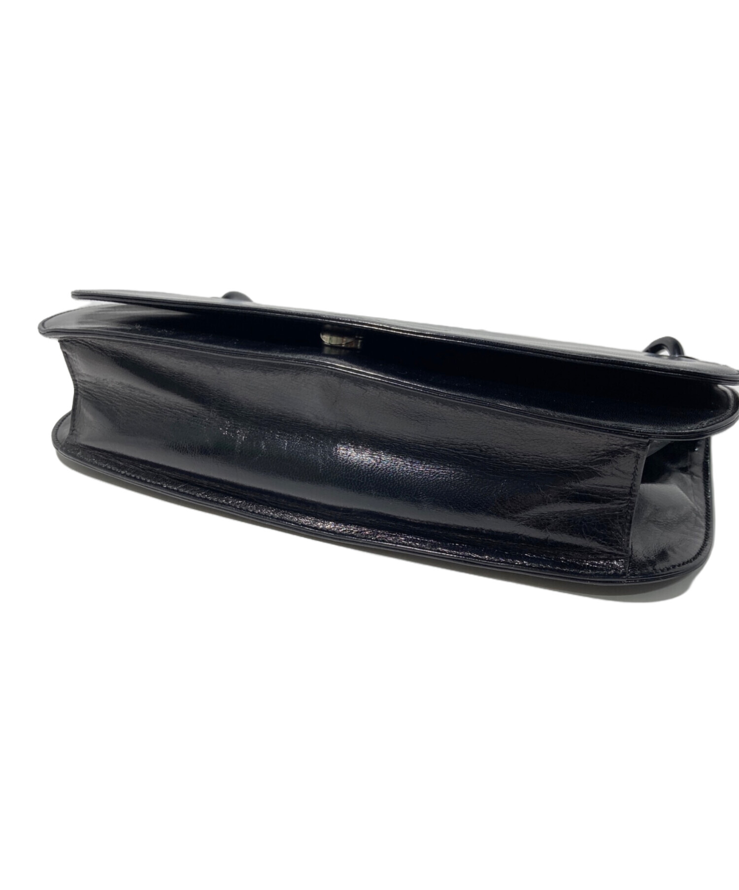 中古・古着通販】PRADA (プラダ) チェーンショルダーバッグ ブラック