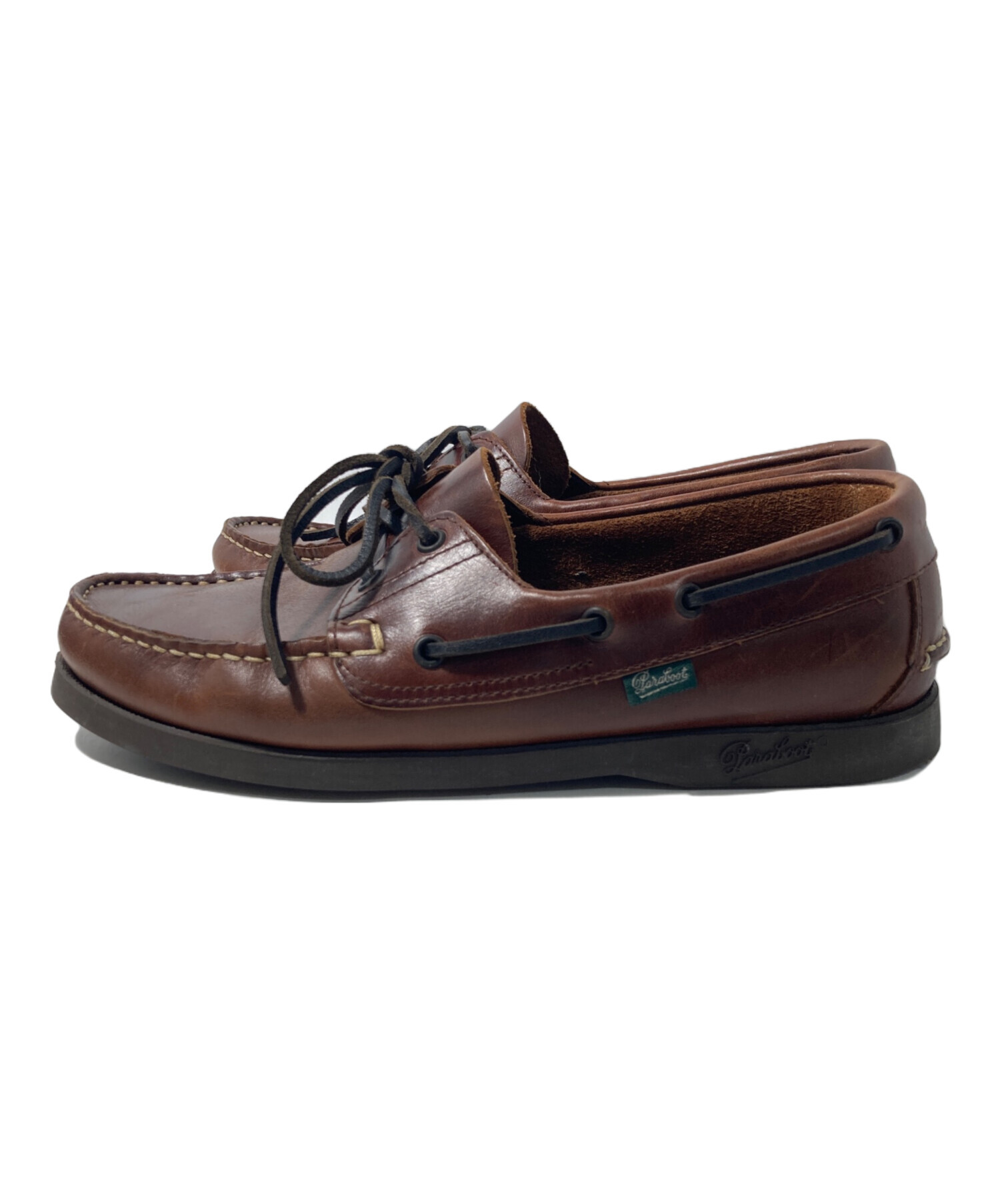 中古・古着通販】PARABOOT (パラブーツ) デッキシューズ ブラウン 