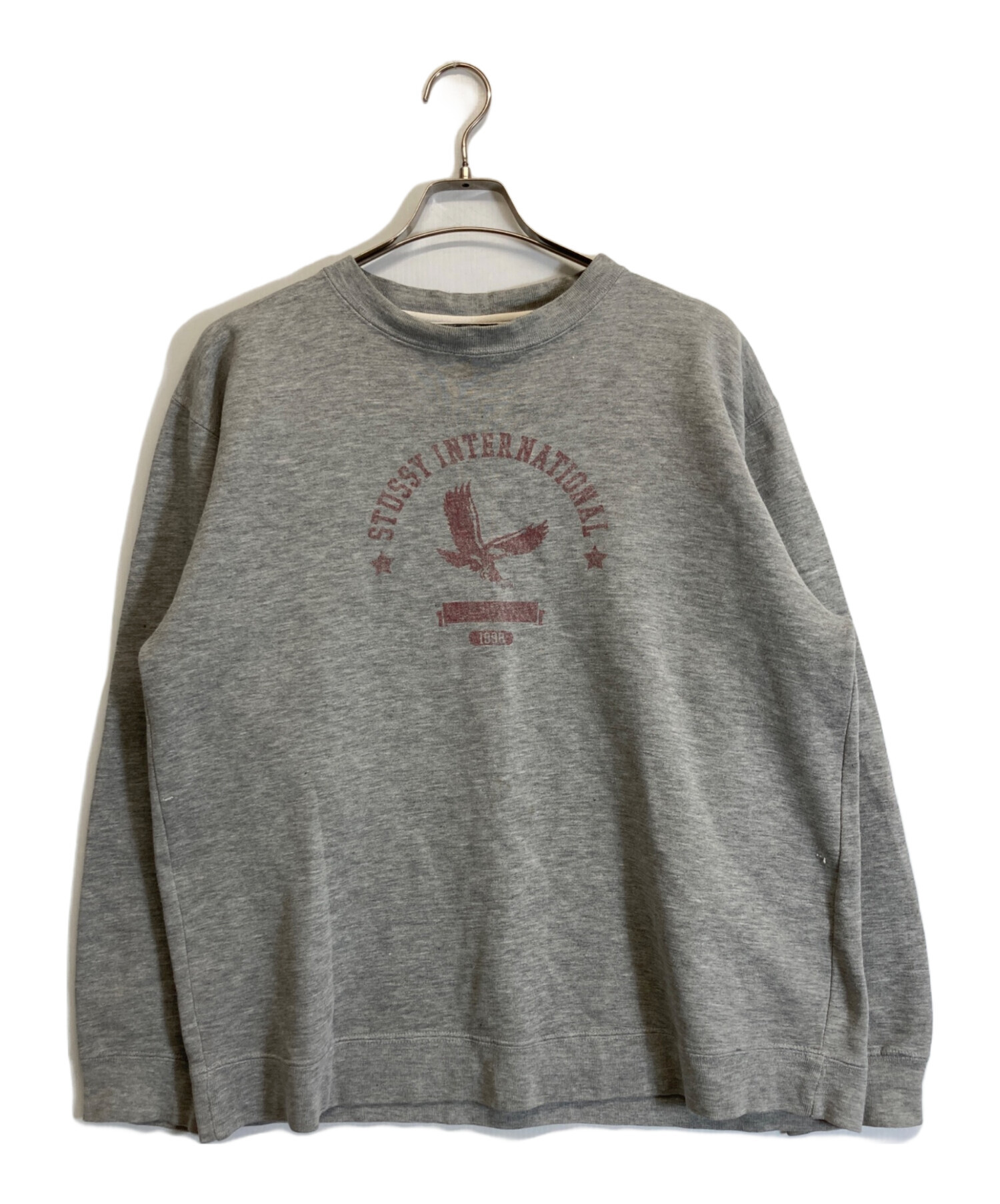 中古・古着通販】stussy (ステューシー) スウェット グレー サイズ:L 
