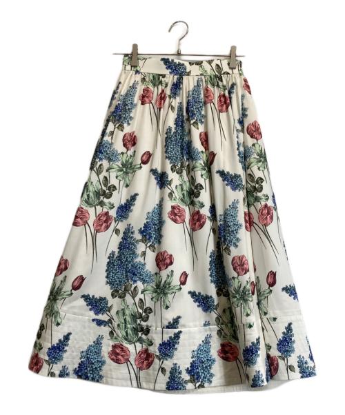 美品✨ルルウィルビー　RATTIボタニカルフラワースカート　2 中古・古着通販】Loulou Willoughby (ルルウィルビー) RATTIボタニカル