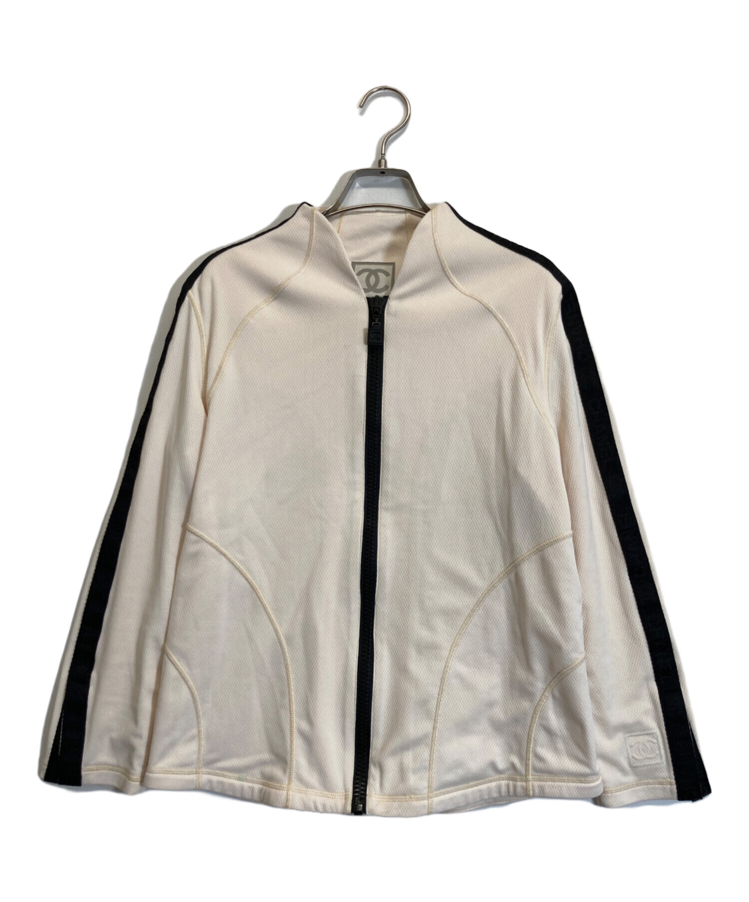 CHANEL シャネル　ジャージ　トラックジャケット 中古・古着通販】CHANEL (シャネル) トラックジャケット アイボリー
