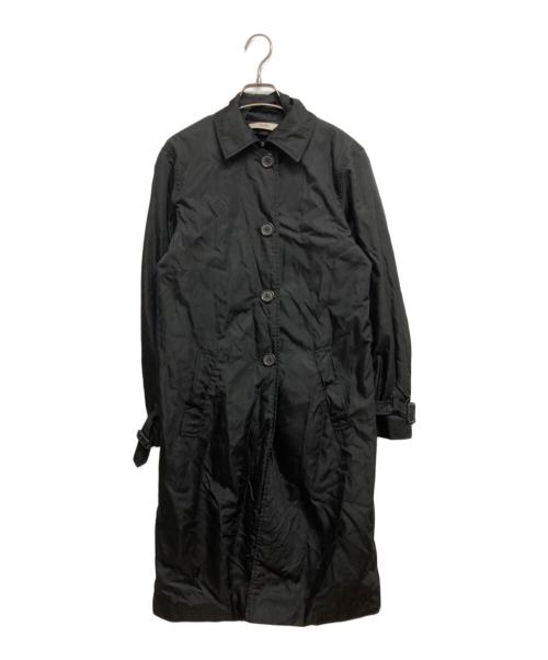 中古・古着通販】PRADA (プラダ) コート ブラック サイズ:42｜ブランド