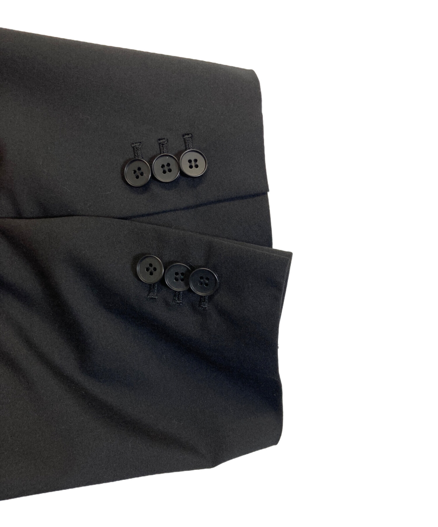 c*e様 LECIELBLEU DoubleBreastCollarlessJa 中古・古着通販】LE CIEL BLEU (ルシェルブルー) Double Breast