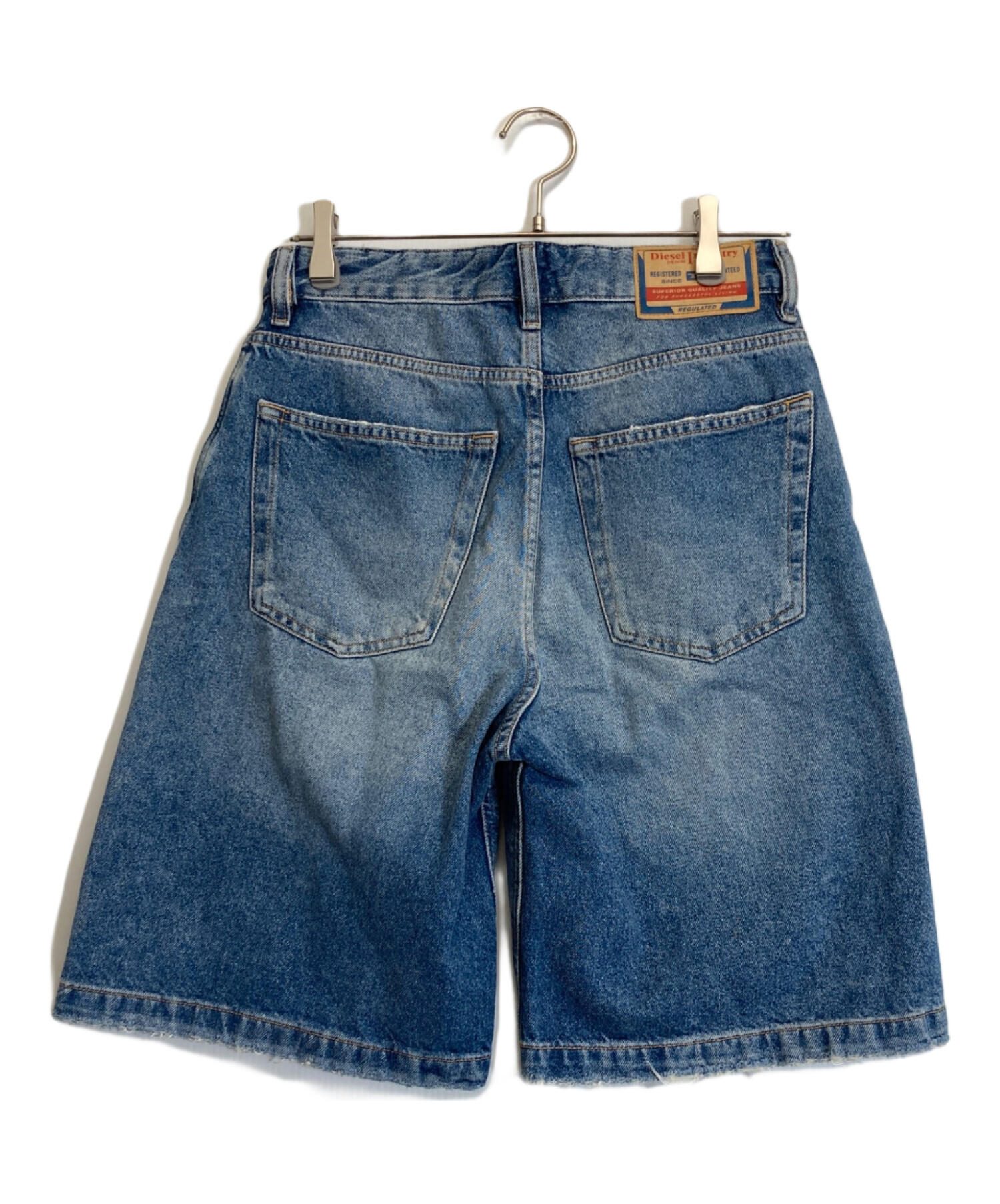 中古・古着通販】DIESEL (ディーゼル) デニムハーフパンツ インディゴ