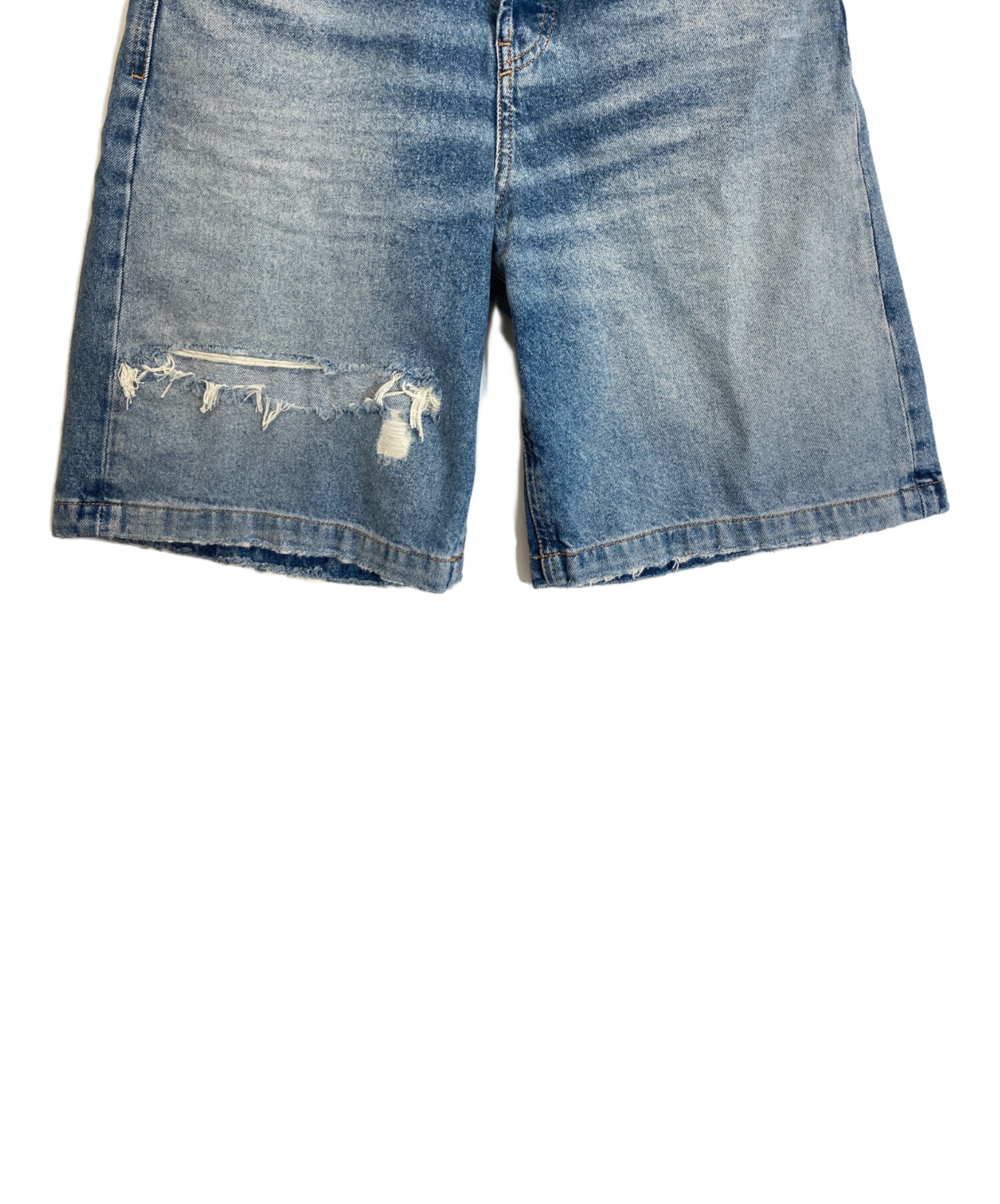 中古・古着通販】DIESEL (ディーゼル) デニムハーフパンツ インディゴ