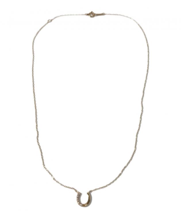 中古・古着通販4℃ (ヨンドシー) 馬蹄ネックレス ゴールド 中古・古着通販4℃ (ヨンドシー) 馬蹄ネックレス ゴールド