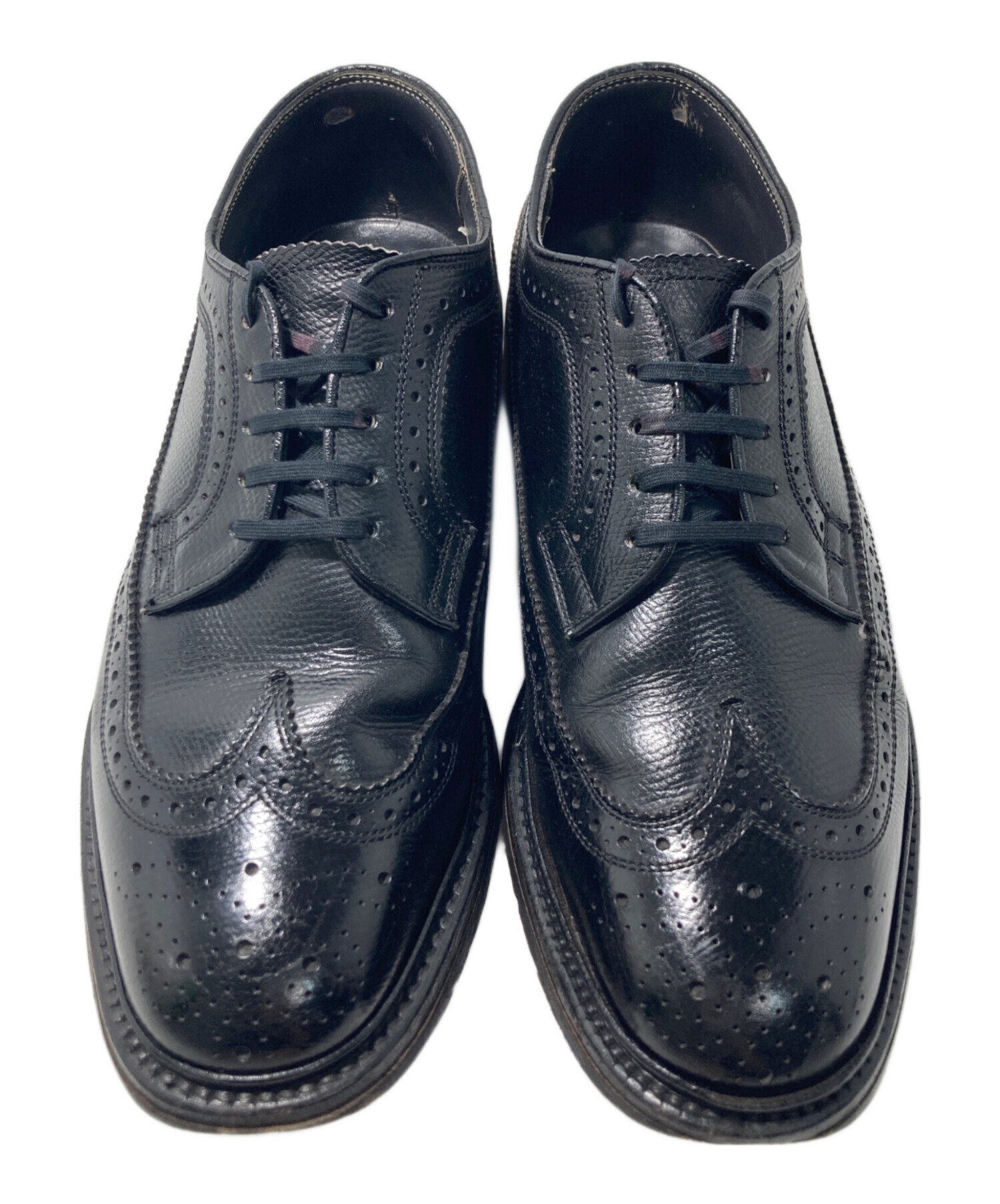 【未使用品】REGAL/リーガル/ウィングチップシューズ/size26.5/黒 中古・古着通販】REGAL (リーガル) ウィングチップシューズ ブラック