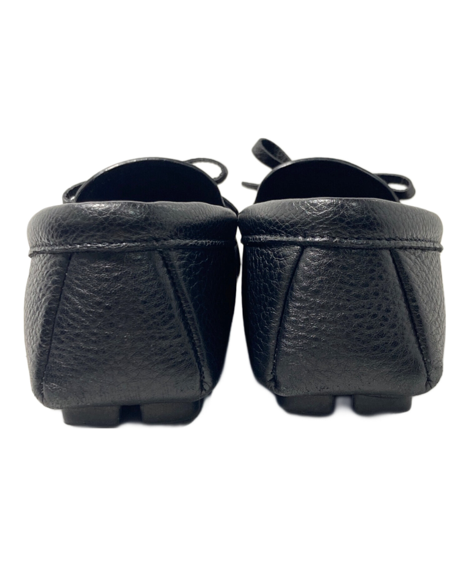 中古・古着通販】PRADA (プラダ) ローファー ブラック サイズ:36