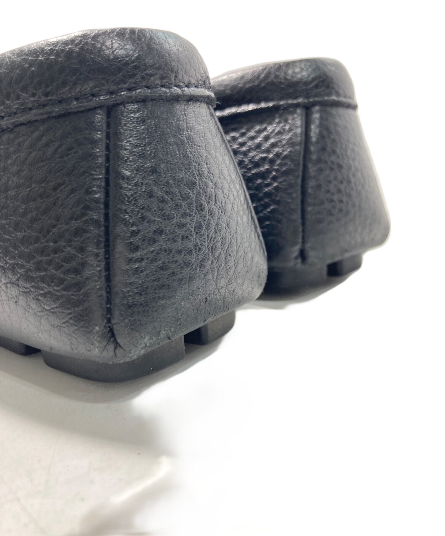 中古・古着通販】PRADA (プラダ) ローファー ブラック サイズ:36