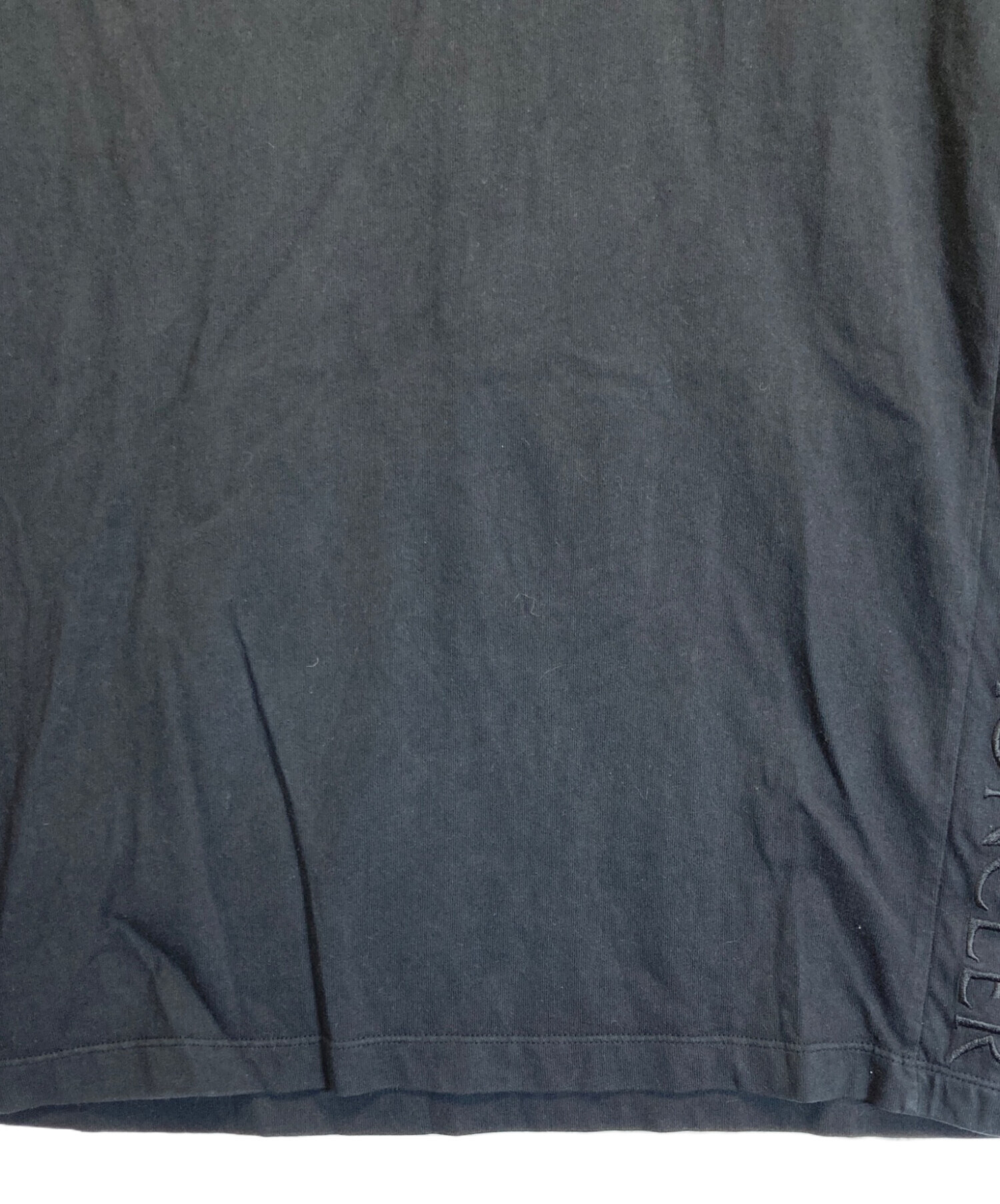 中古・古着通販】MONCLER (モンクレール) VネックTシャツ ブラック