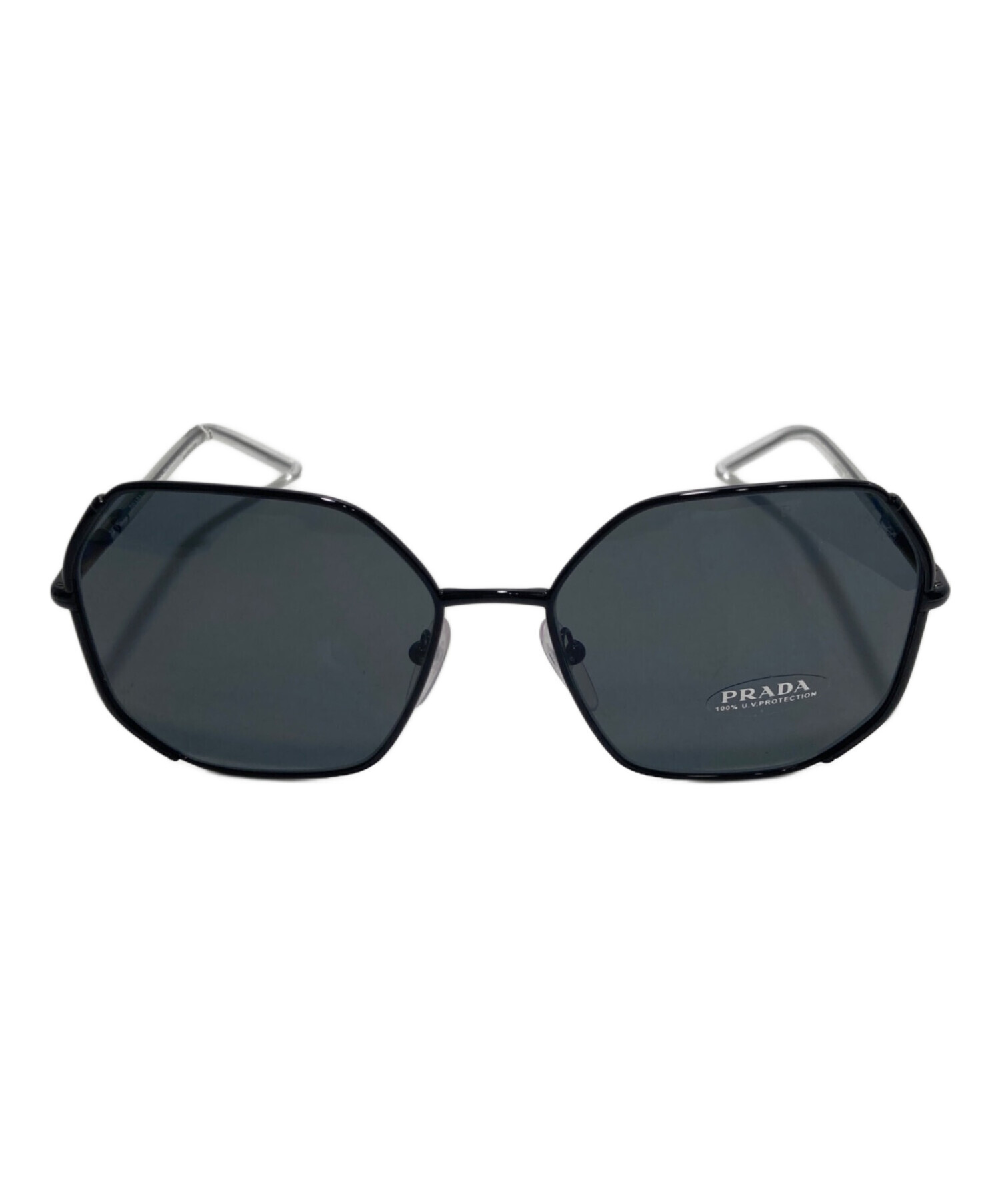 【中古】PRADA　プラダ　サングラス 中古・古着通販】PRADA (プラダ) サングラス ブラック サイズ:58□17