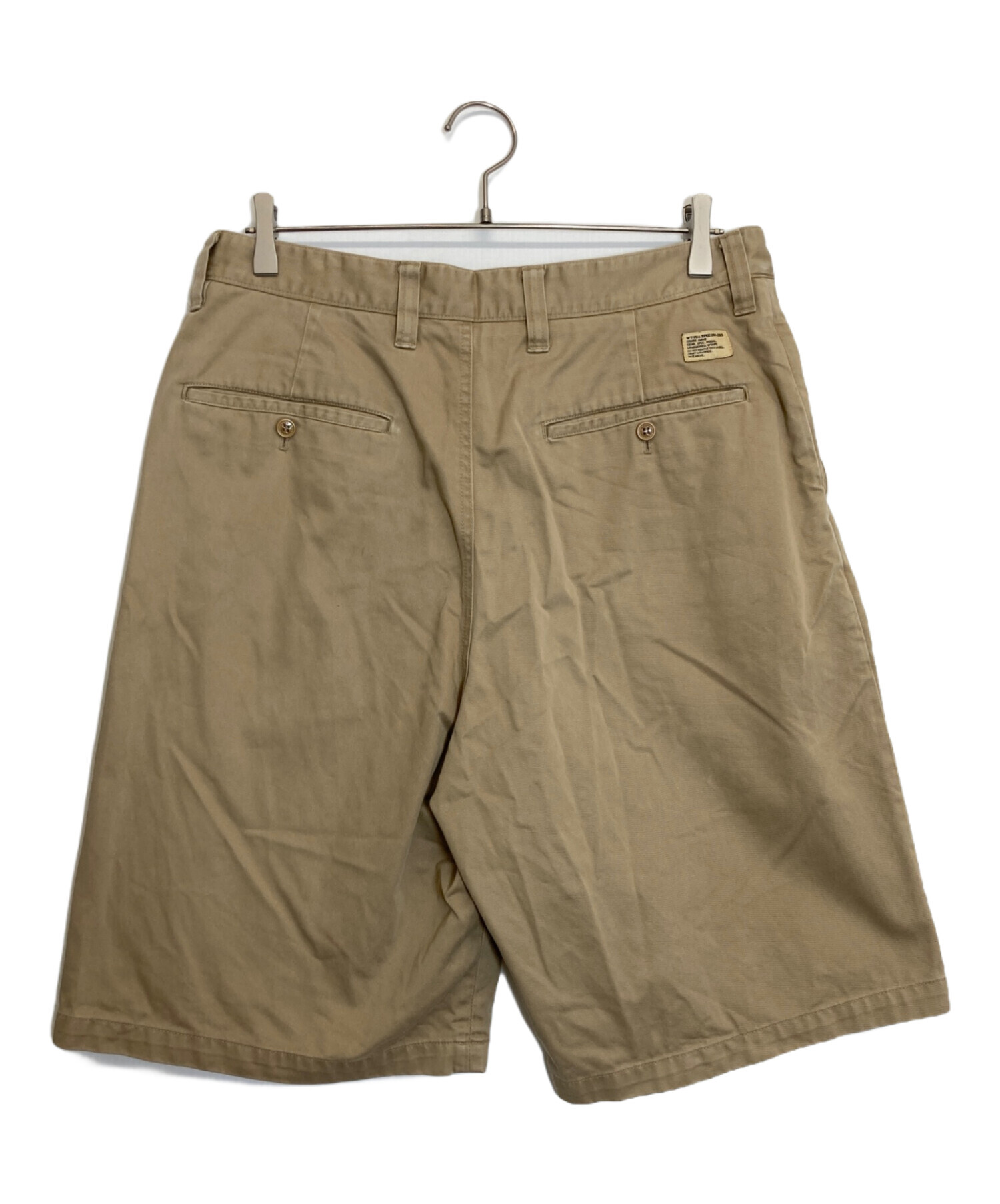 中古・古着通販】WTAPS (ダブルタップス) ハーフパンツ ベージュ