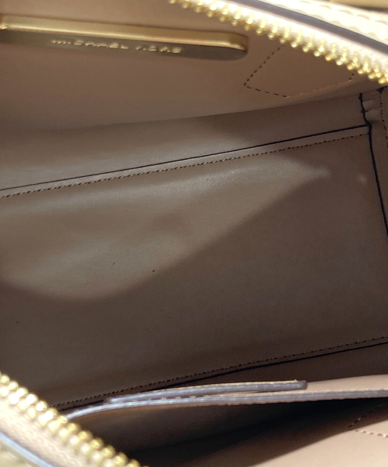 中古・古着通販】MICHAEL KORS (マイケルコース) 2WAYバッグ ベージュ