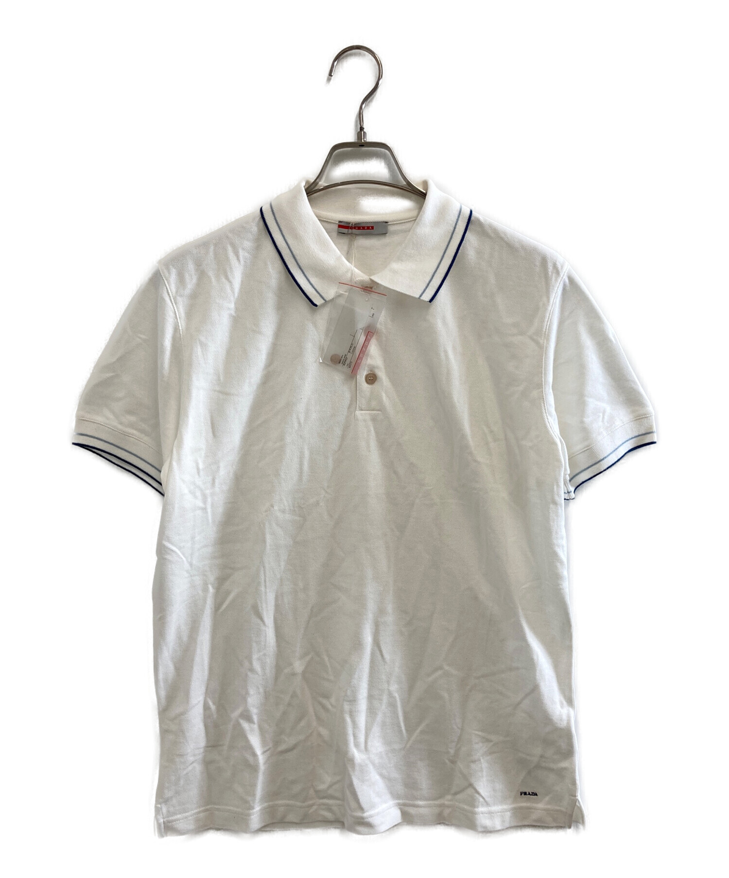 中古・古着通販】PRADA SPORTS (プラダスポーツ) ポロシャツ ホワイト 