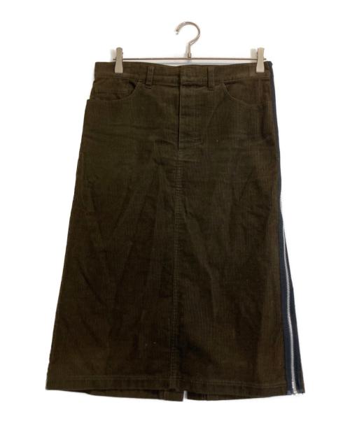 年代物　コムデギャルソントリコ◆ 変形 スカート チョコレートブラウン 中古・古着通販】tricot COMME des GARCONS (トリココムデギャルソン