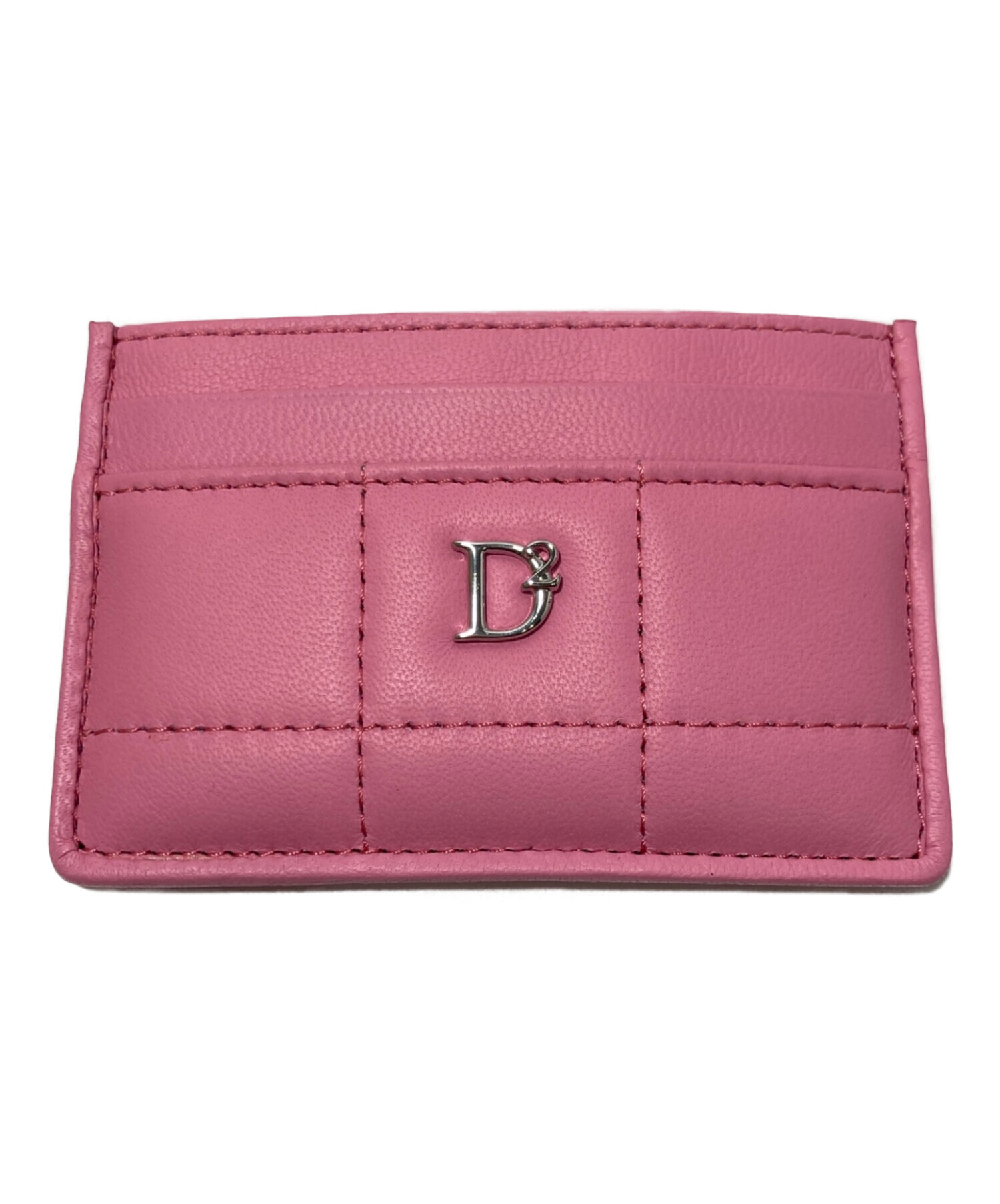 中古・古着通販】DSQUARED2 (ディースクエアード) カードケース ピンク 