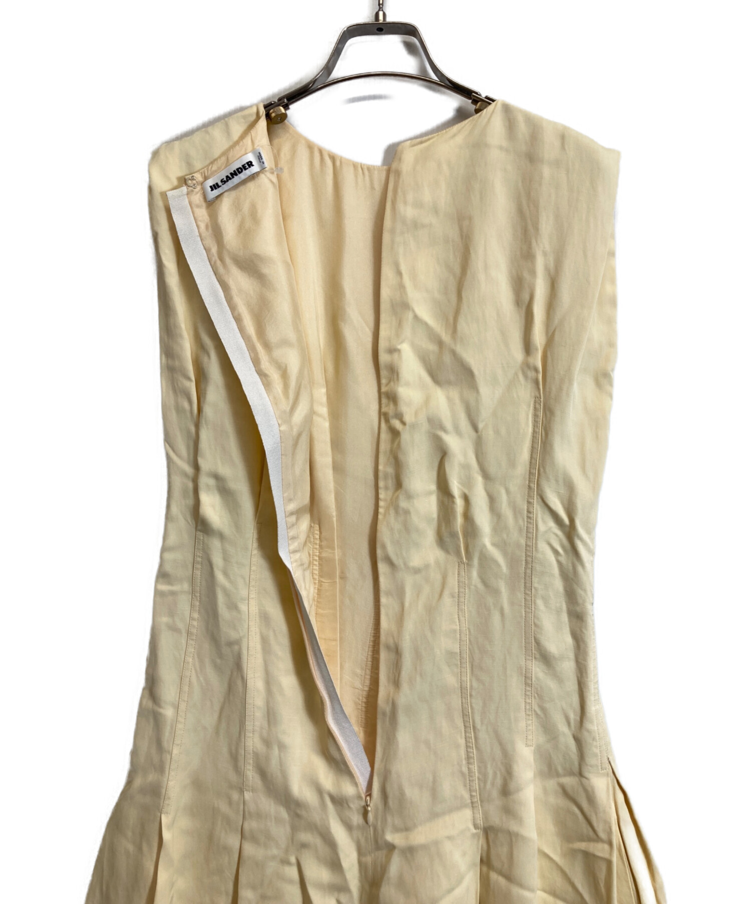 中古・古着通販】JIL SANDER (ジルサンダー) ノースリーブワンピース