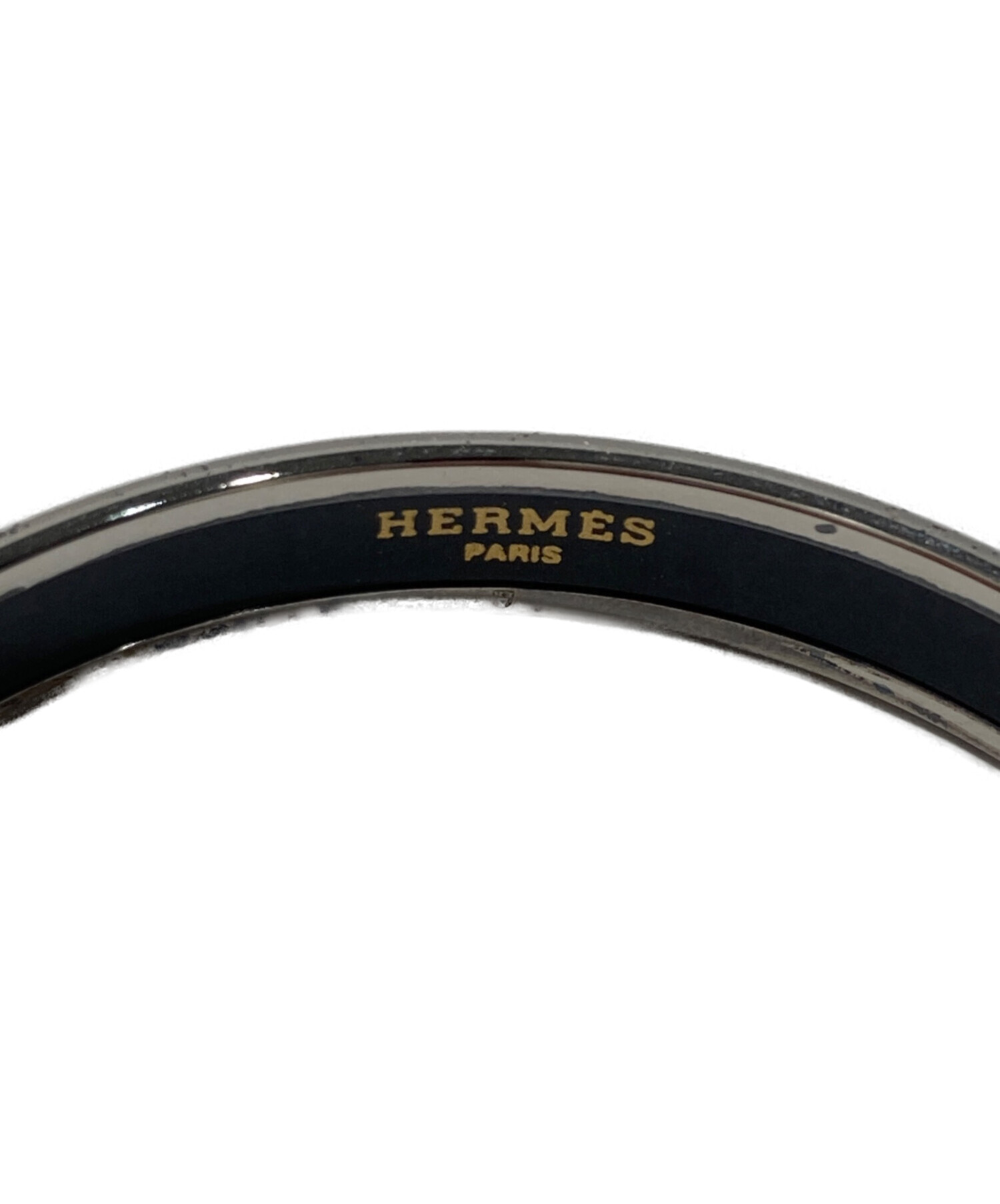 中古・古着通販】HERMES (エルメス) エマイユPMバングル シルバー