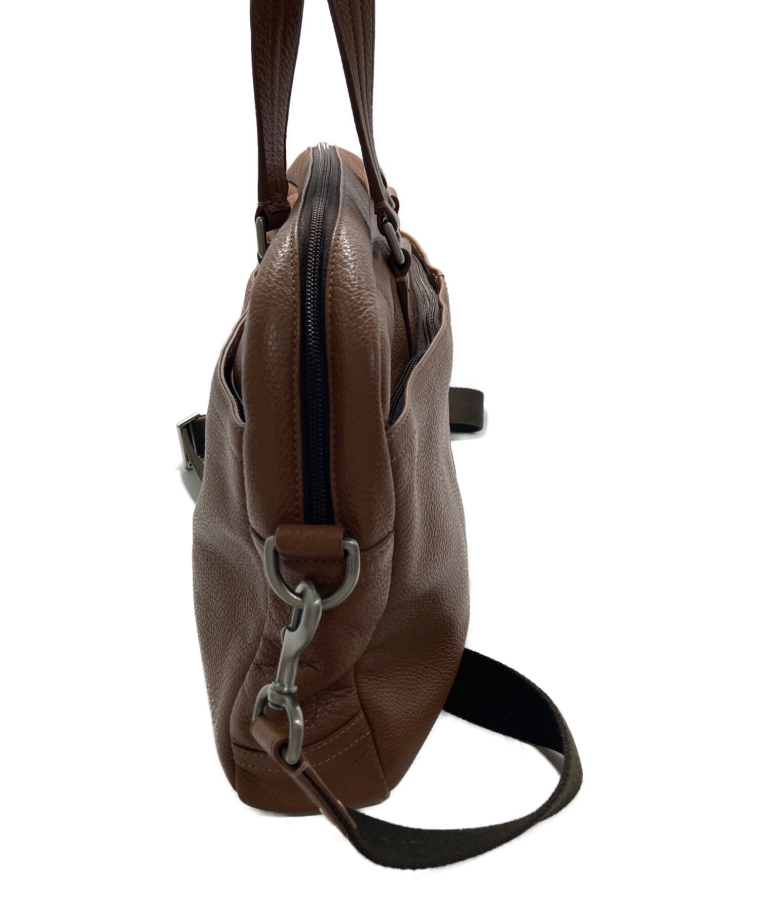 中古・古着通販】COACH (コーチ) 2WAYショルダーバッグ ブラウン