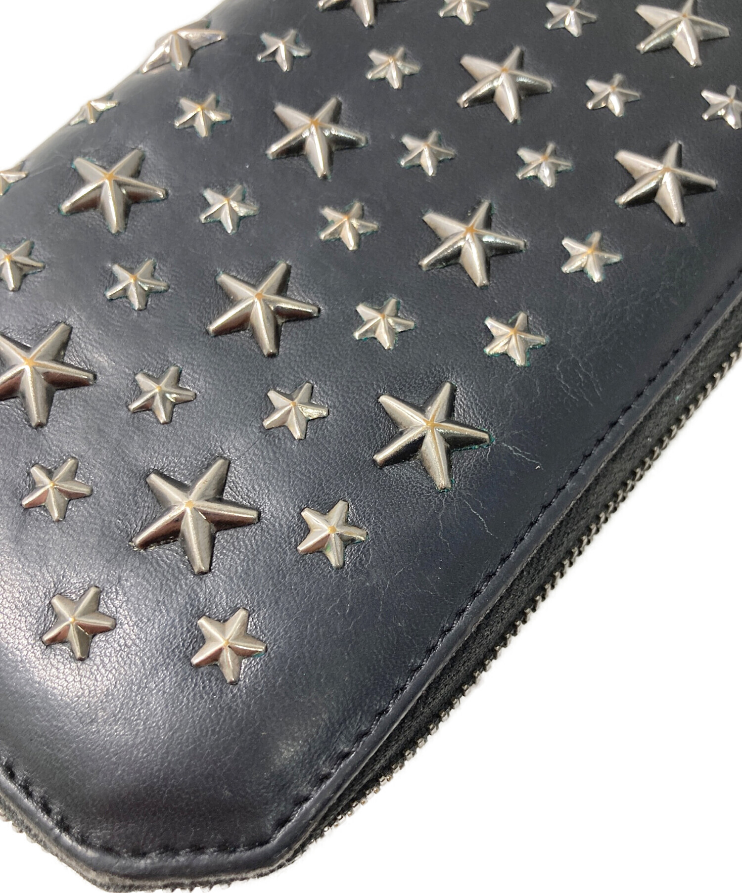 中古・古着通販】JIMMY CHOO (ジミーチュウ) スタースタッズラウンド