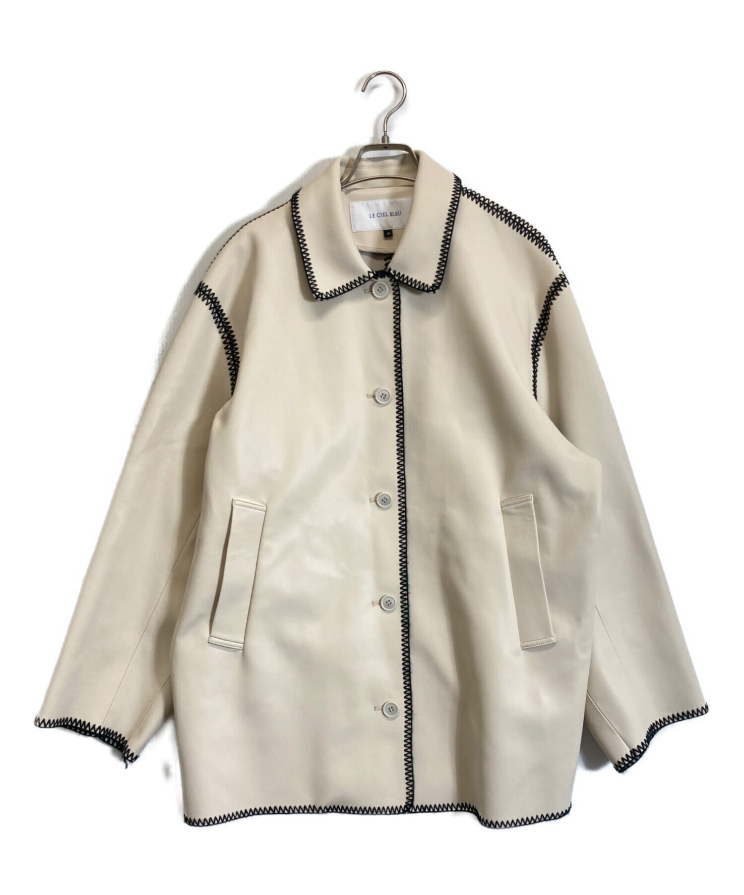 cielbleu様ご確認用 中古・古着通販】LE CIEL BLEU (ルシェルブルー) フェイクレザー
