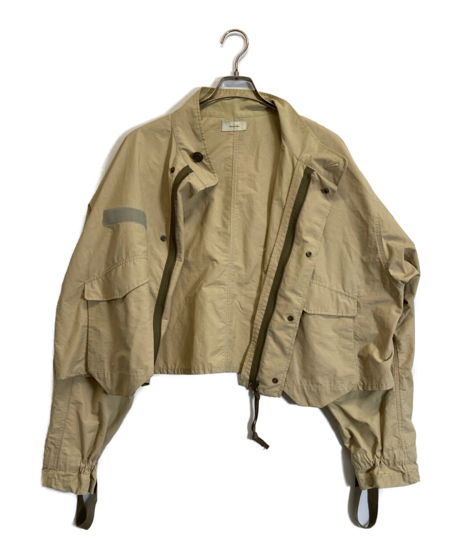 中古・古着通販】Toironier (トワロニエ) Short Mods Jacket ベージュ 