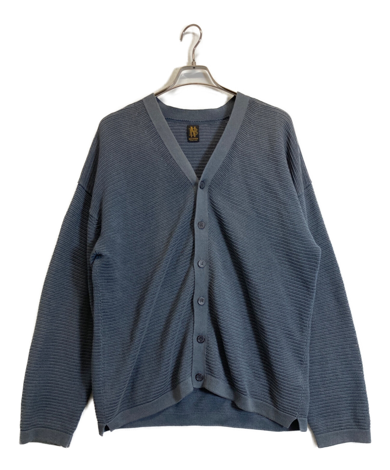 中古・古着通販】BATONER (バトナ―) THE SUMMER KNIT CARDIGAN